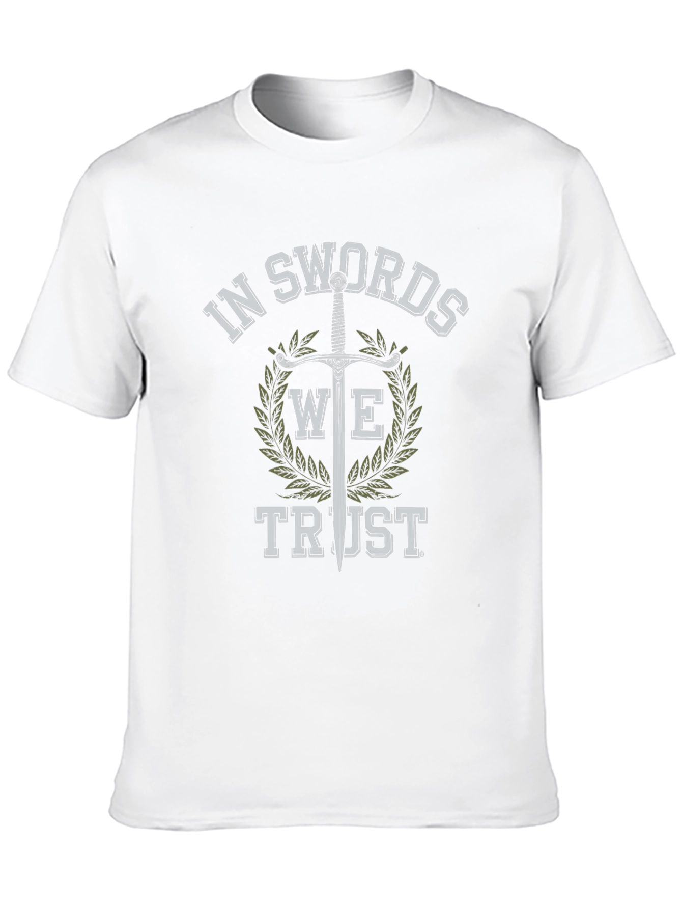 In Swords We Trust Graphic Tee - Black