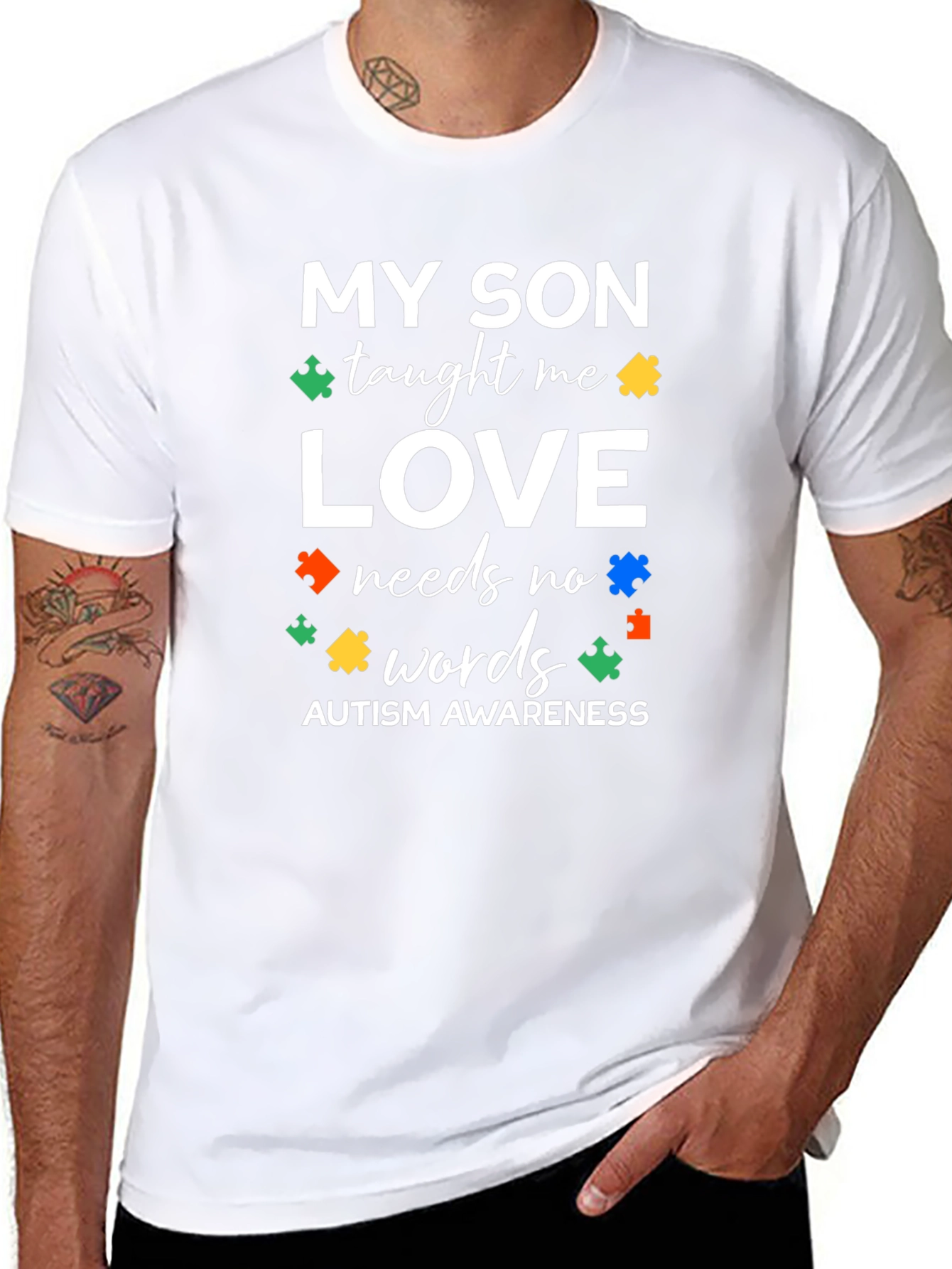 Autism Awareness My Son T-Shirt