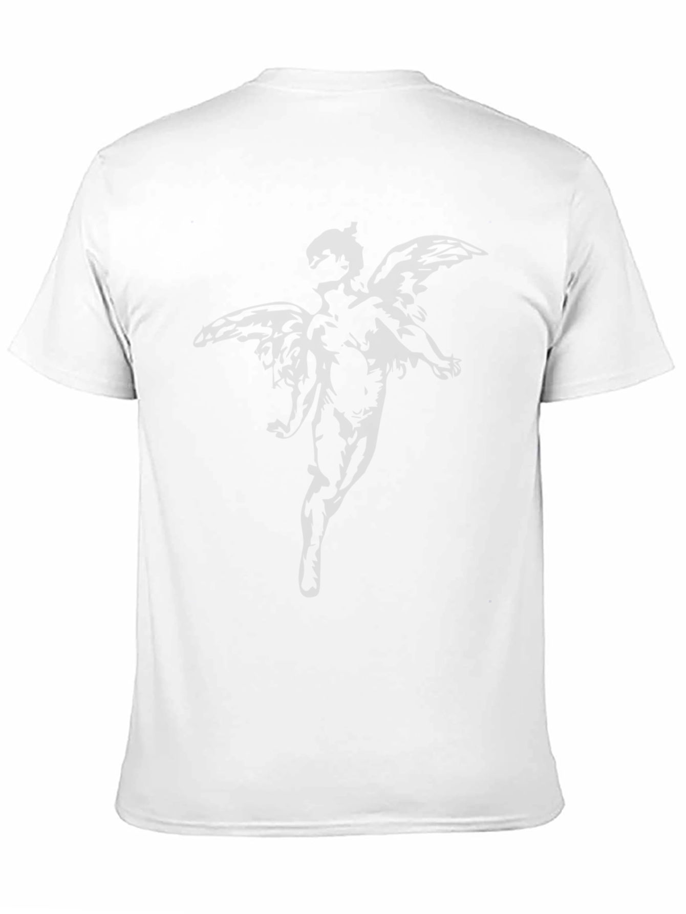 Angel Graphic Black T-Shirt