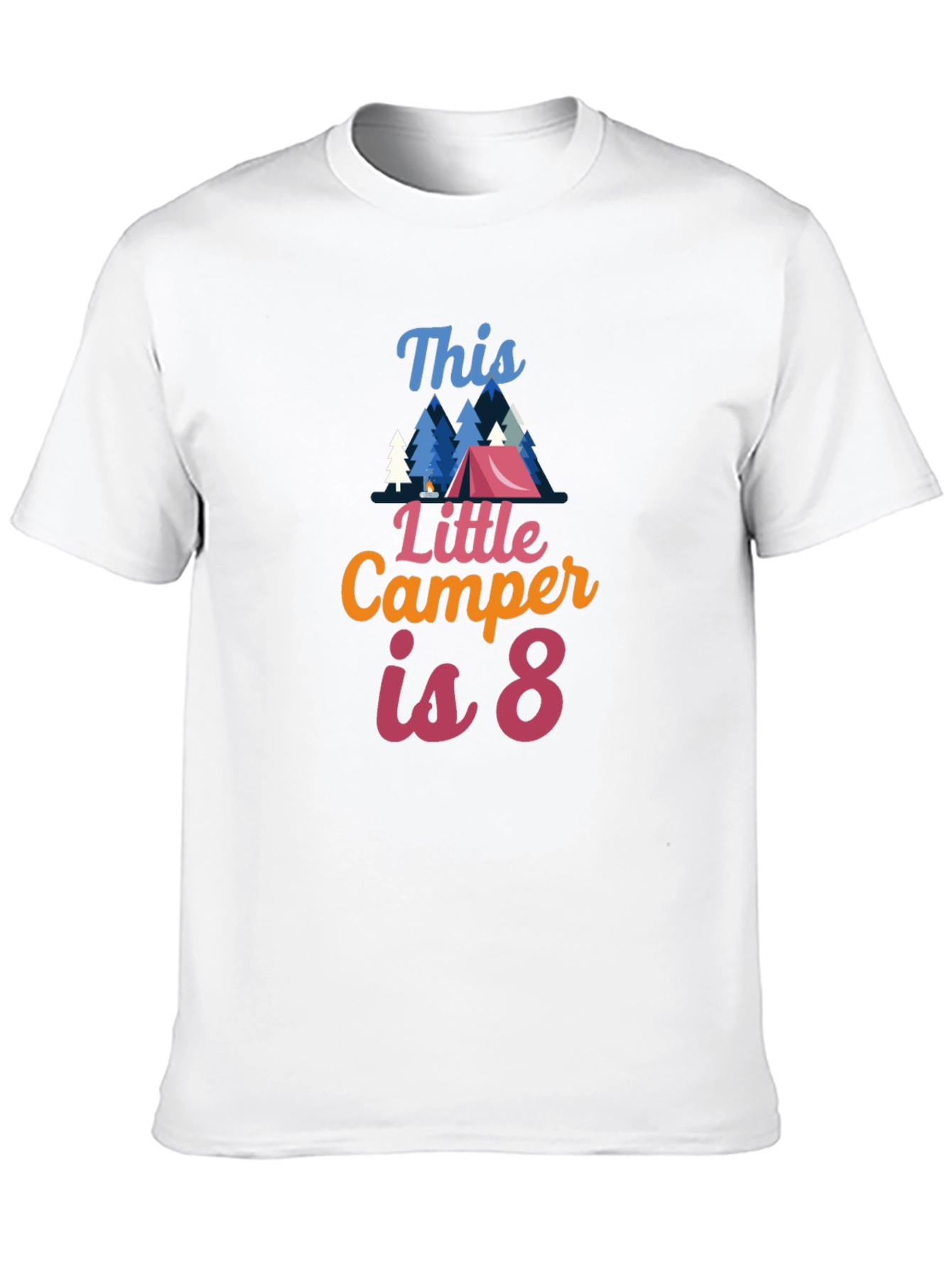 This Little Camper is 8 T-Shirt