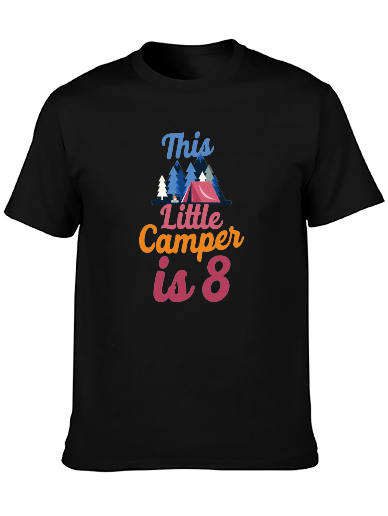 This Little Camper is 8 T-Shirt