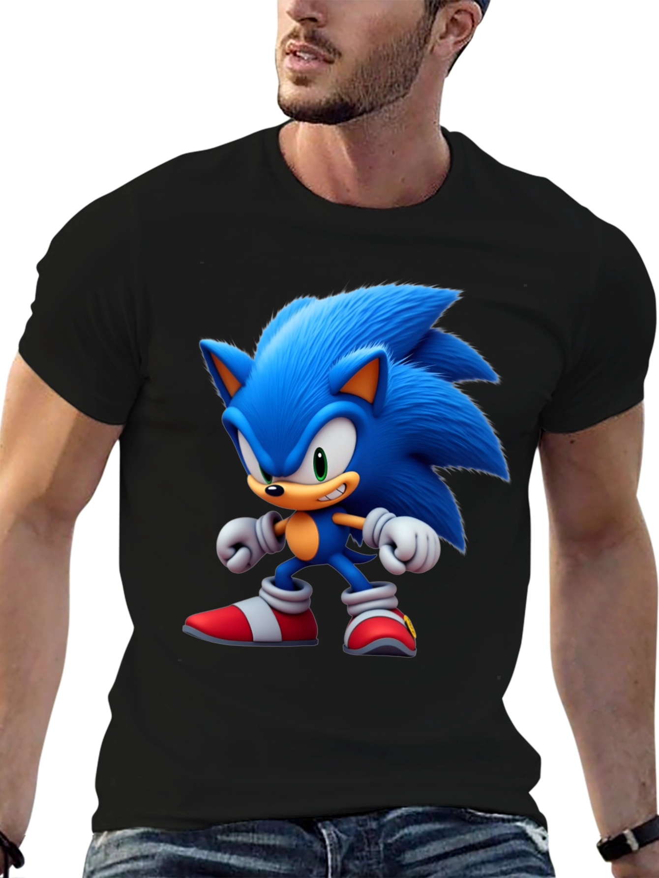 Sonic the Hedgehog Black T-Shirt