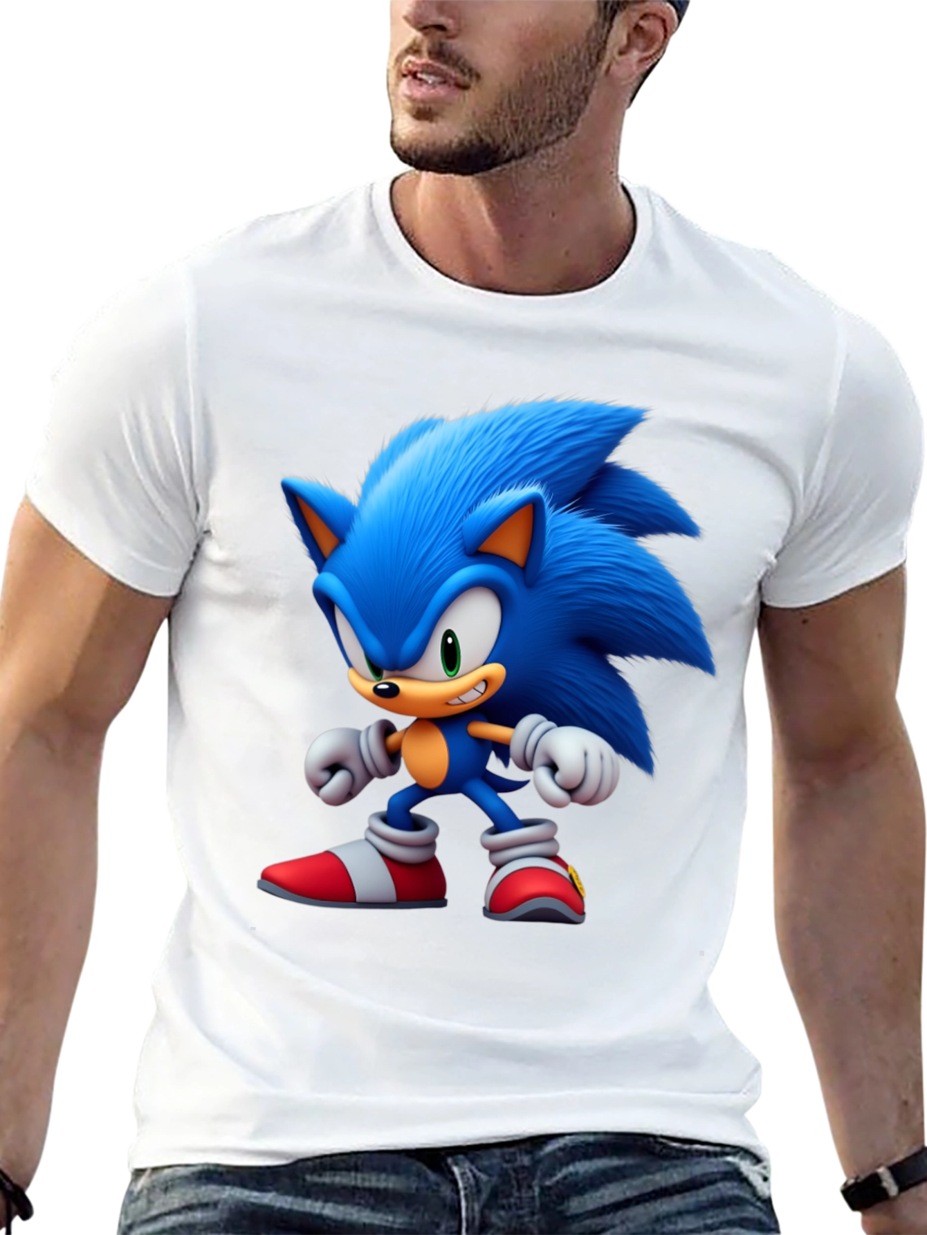 Sonic the Hedgehog Black T-Shirt