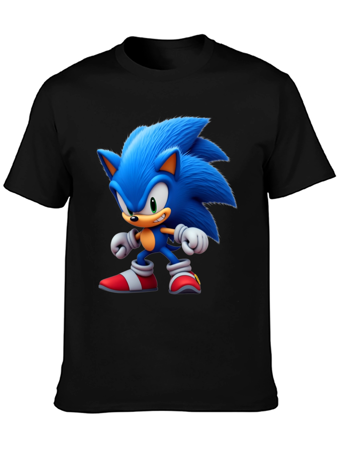Sonic the Hedgehog Black T-Shirt