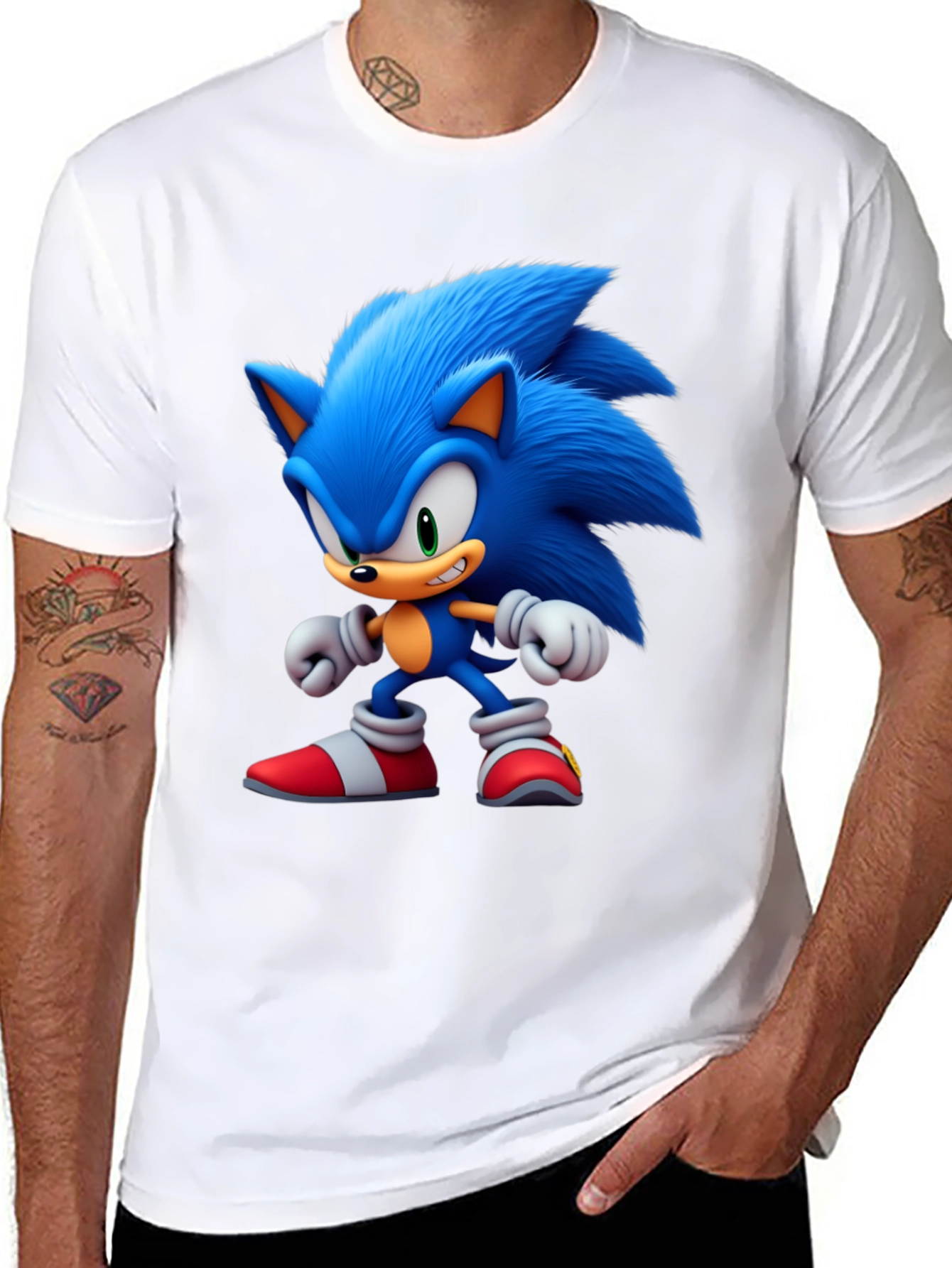 Sonic the Hedgehog Black T-Shirt