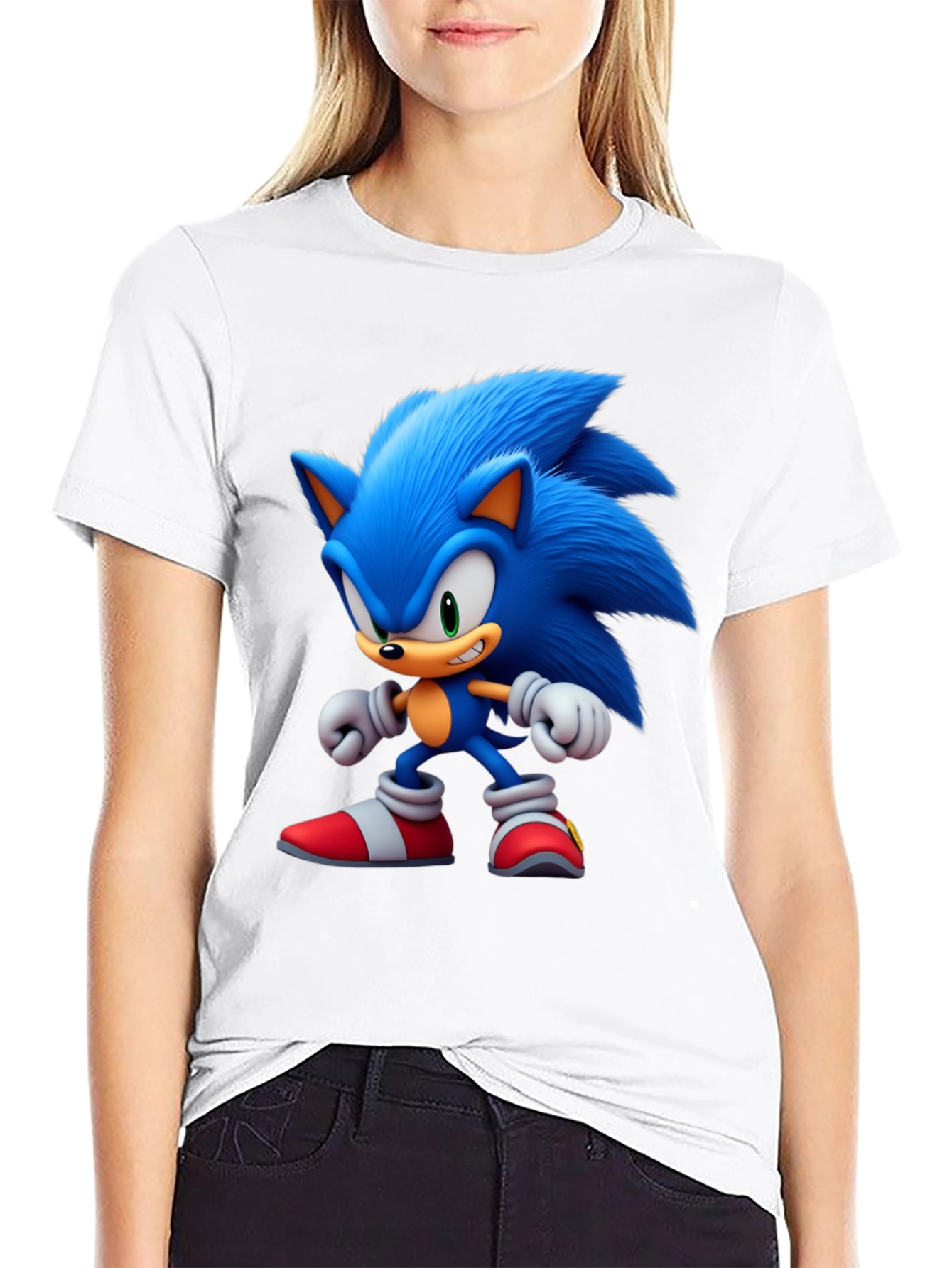 Sonic the Hedgehog Black T-Shirt