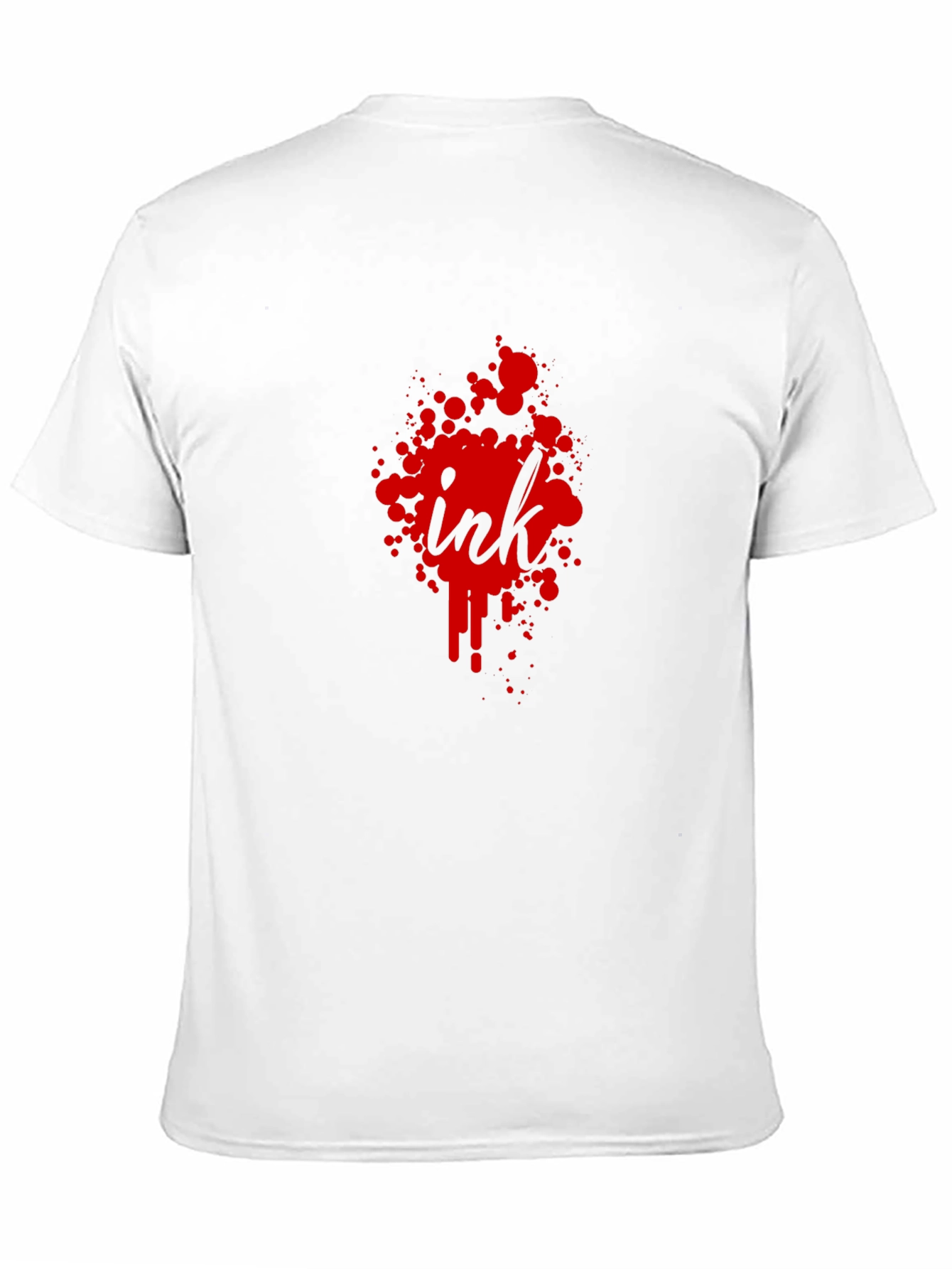 Ink Splatter T-Shirt - Mens Graphic Tee