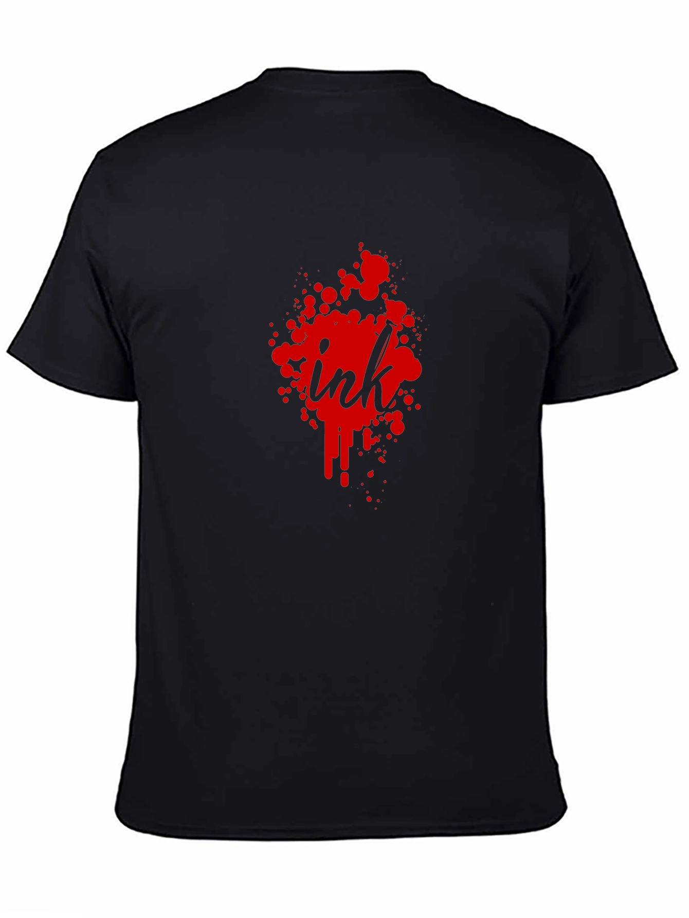 Ink Splatter T-Shirt - Mens Graphic Tee