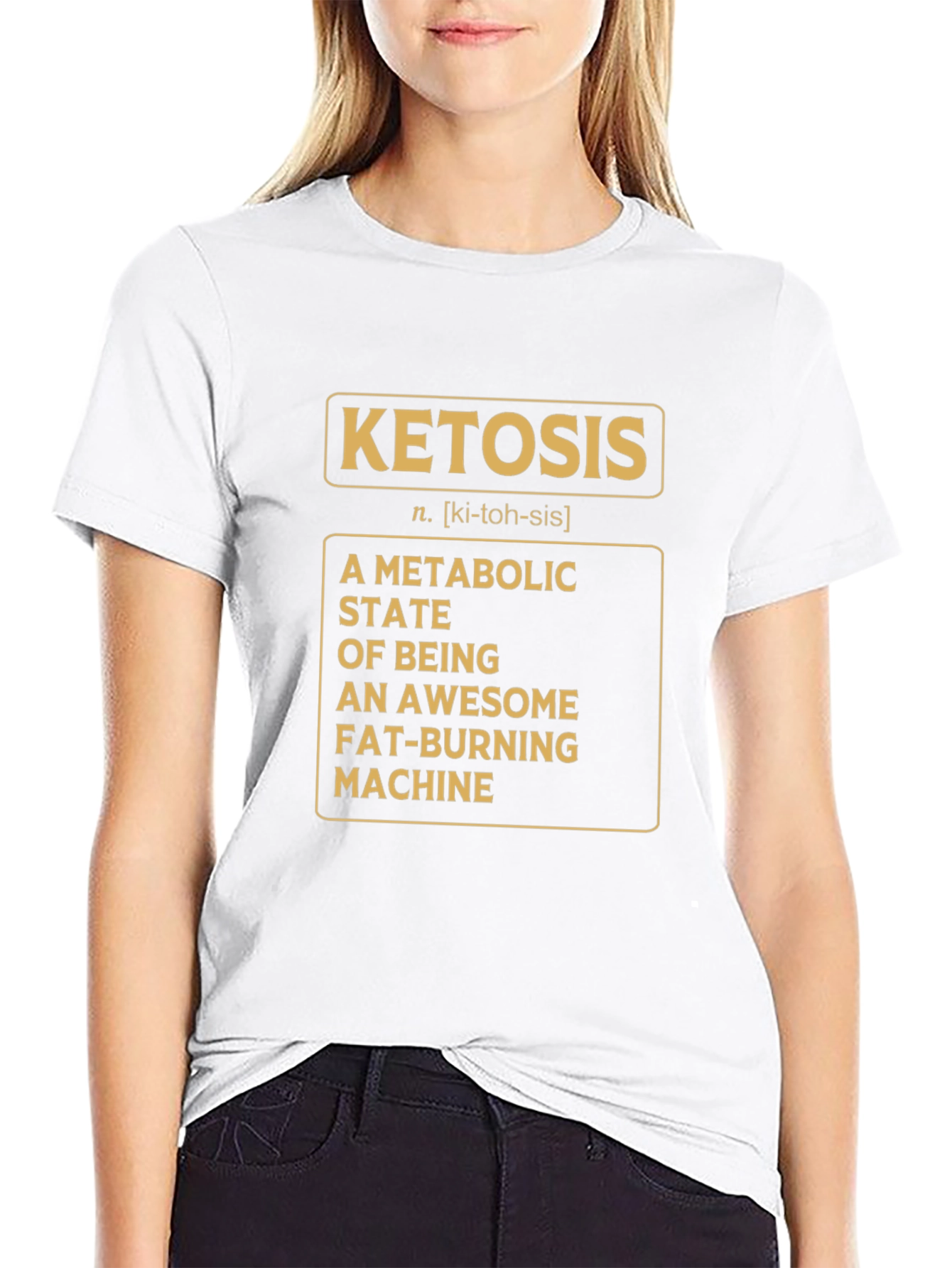 Ketosis Definition T-Shirt - Metabolic State