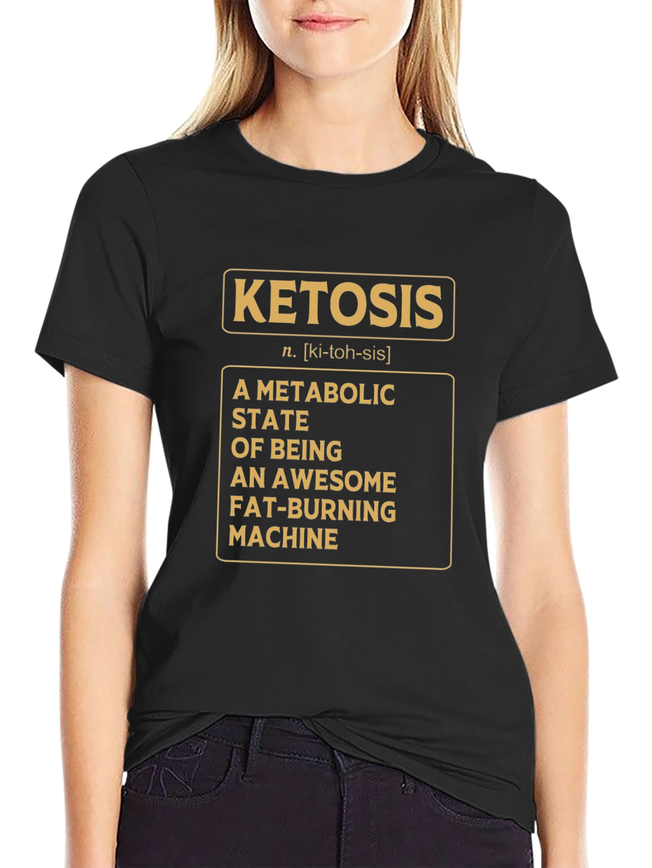Ketosis Definition T-Shirt - Metabolic State
