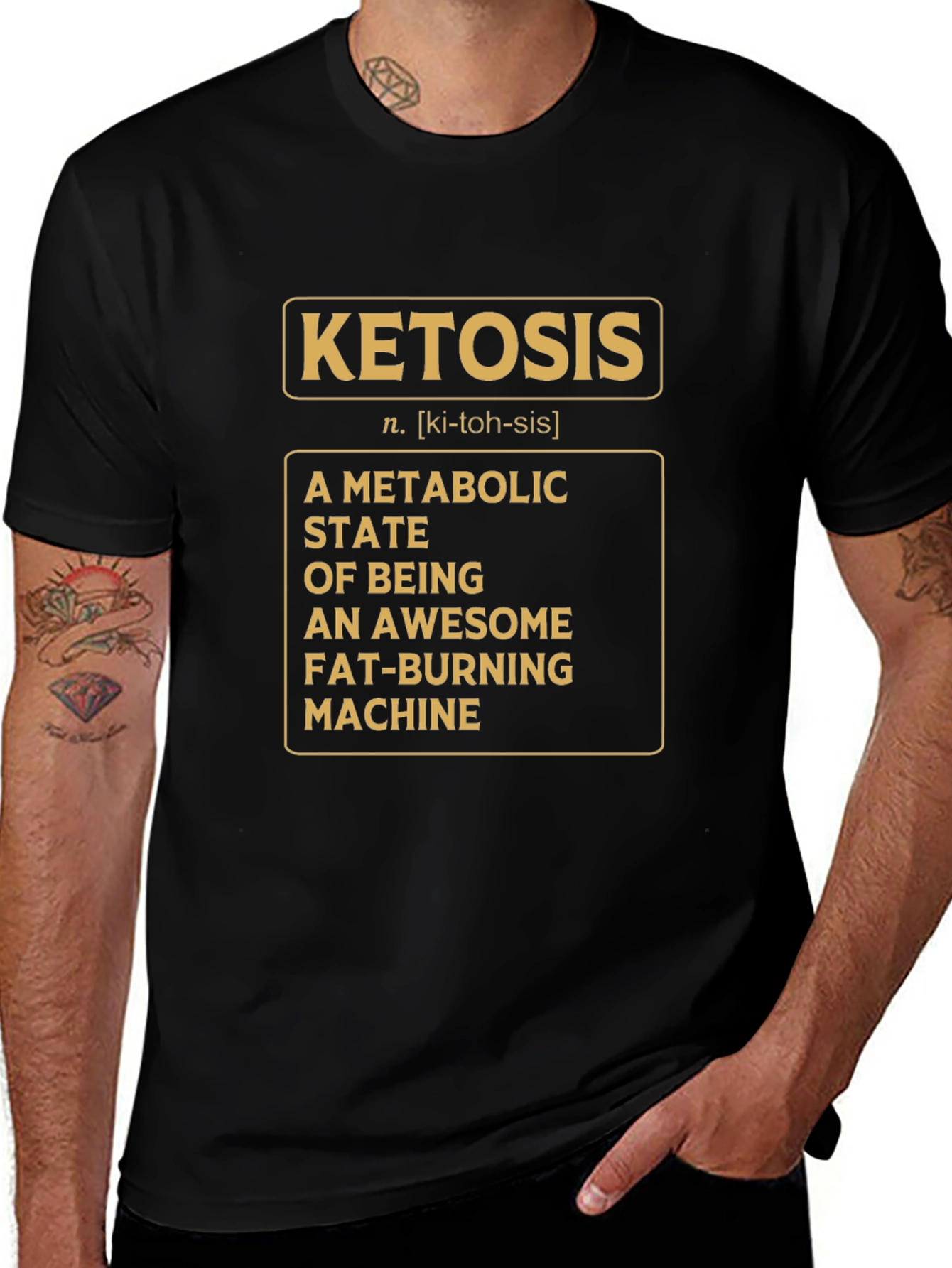 Ketosis Definition T-Shirt - Metabolic State
