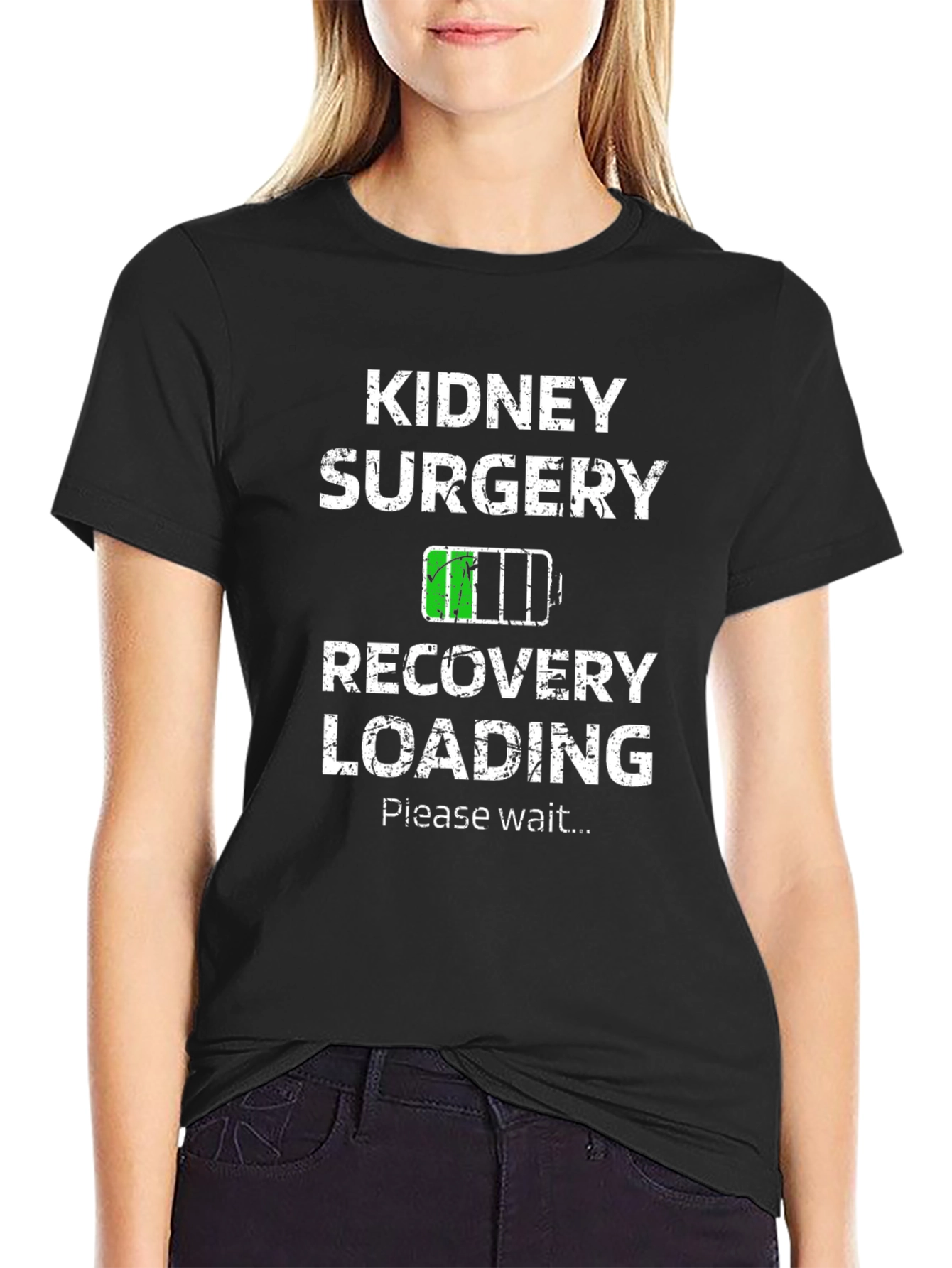Kidney Surgery Recovery Loading Funny T-Shirt