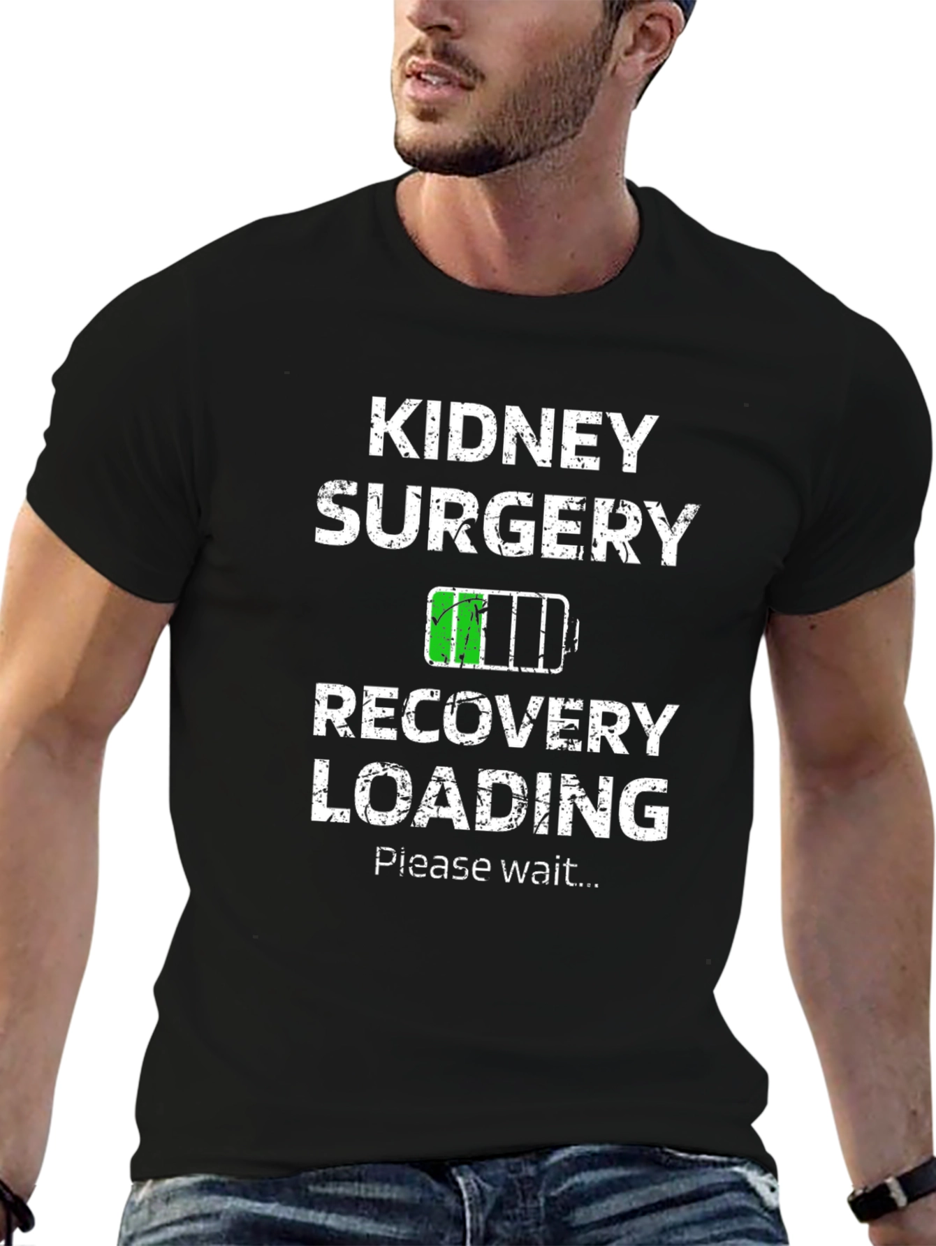Kidney Surgery Recovery Loading Funny T-Shirt