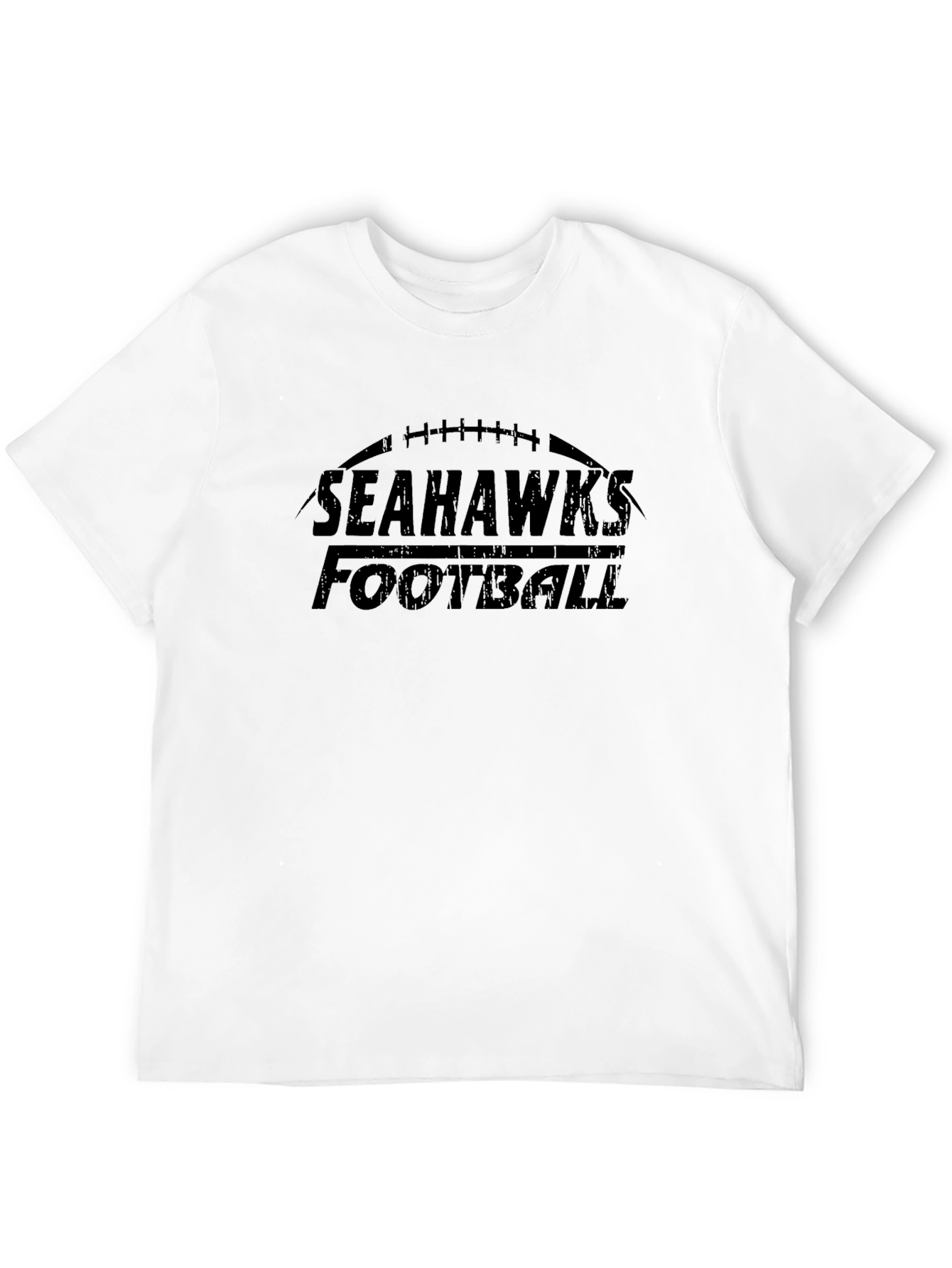 Seahawks Football Black Graphic T-Shirt
