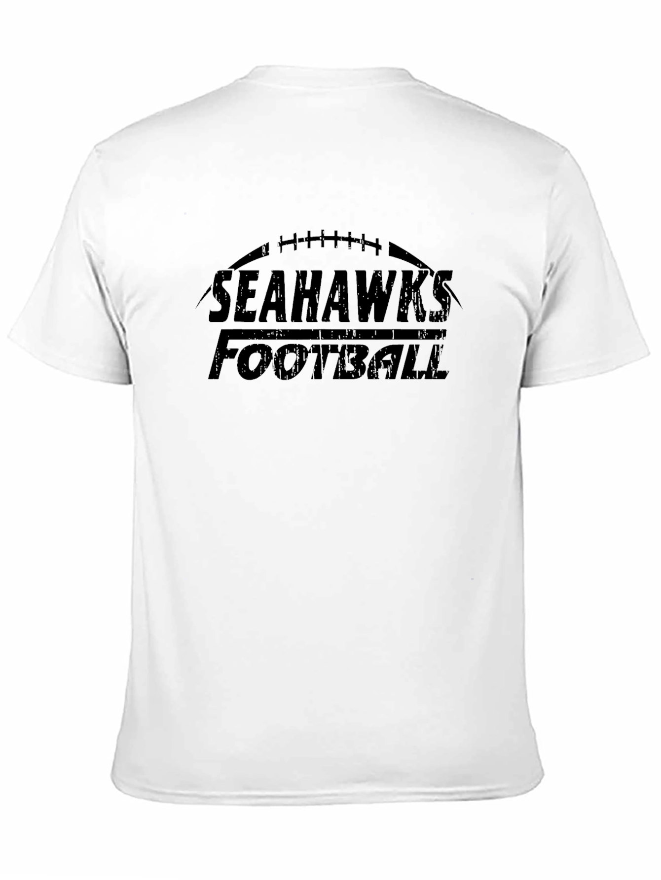 Seahawks Football Black Graphic T-Shirt