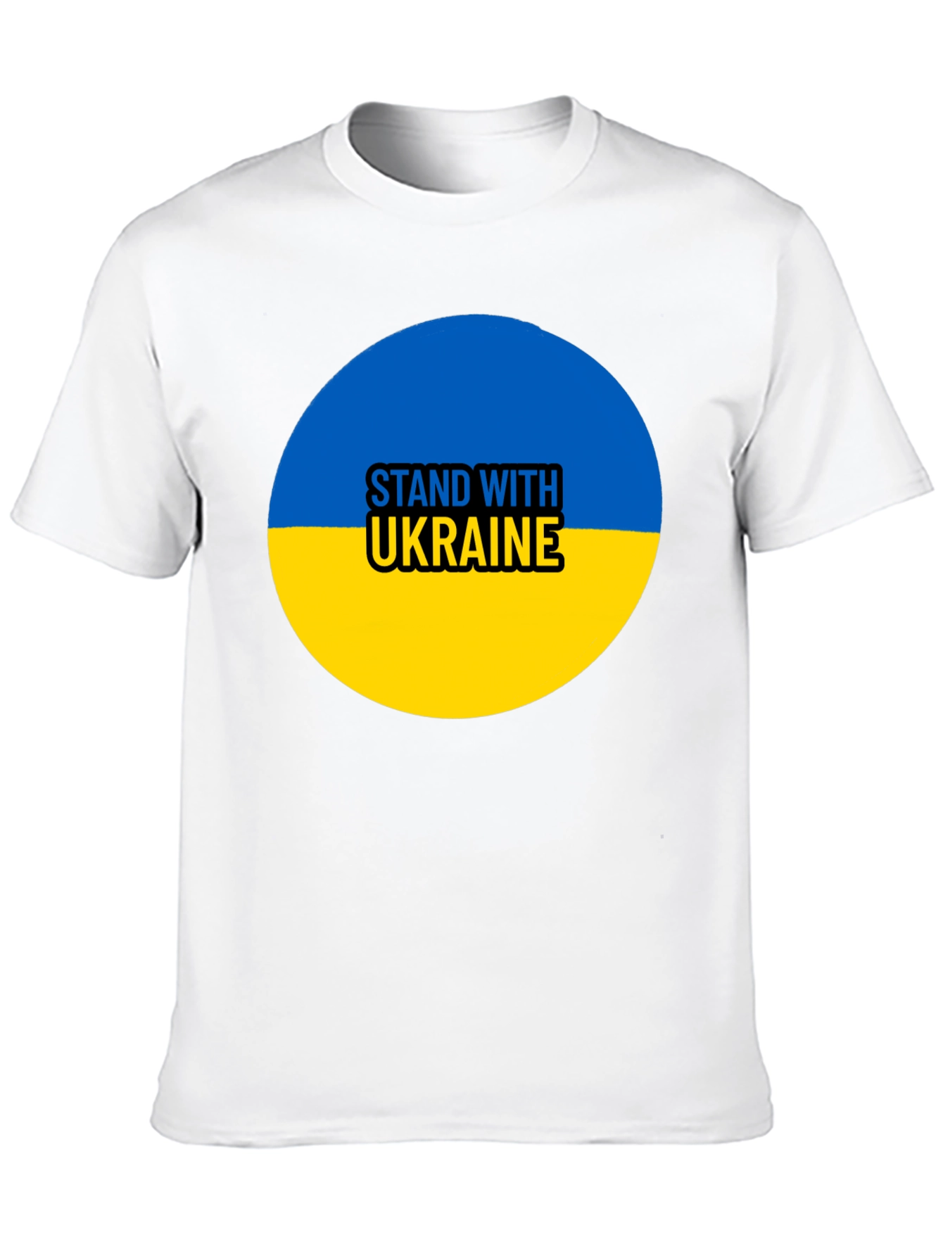 Stand with Ukraine T-Shirt Black