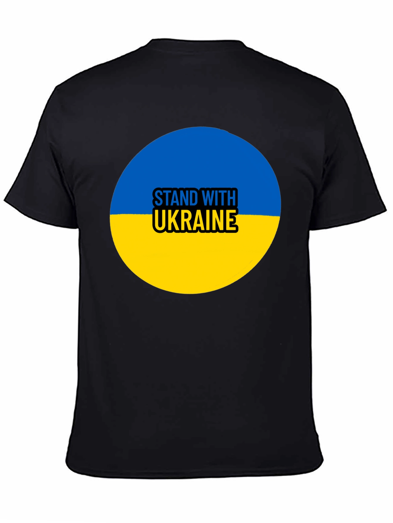 Stand with Ukraine T-Shirt Black