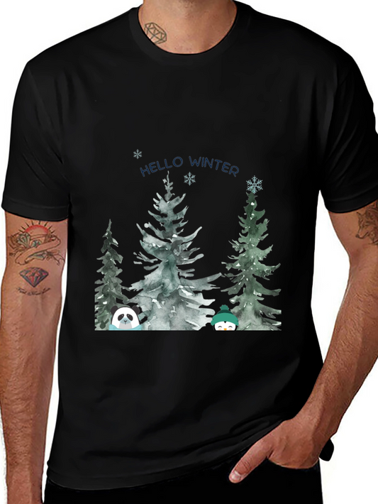 Hello Winter Graphic Tee