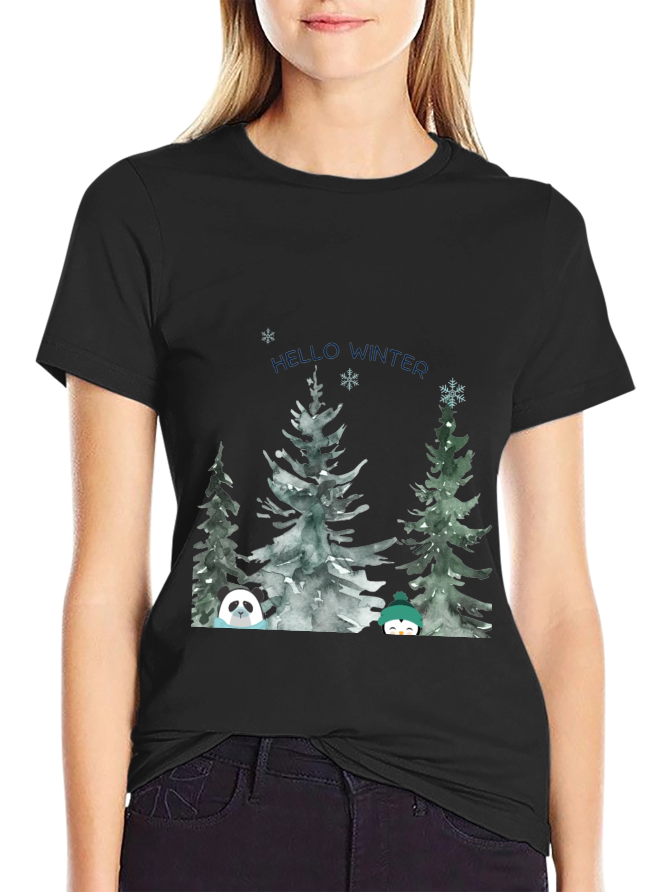 Hello Winter Graphic Tee