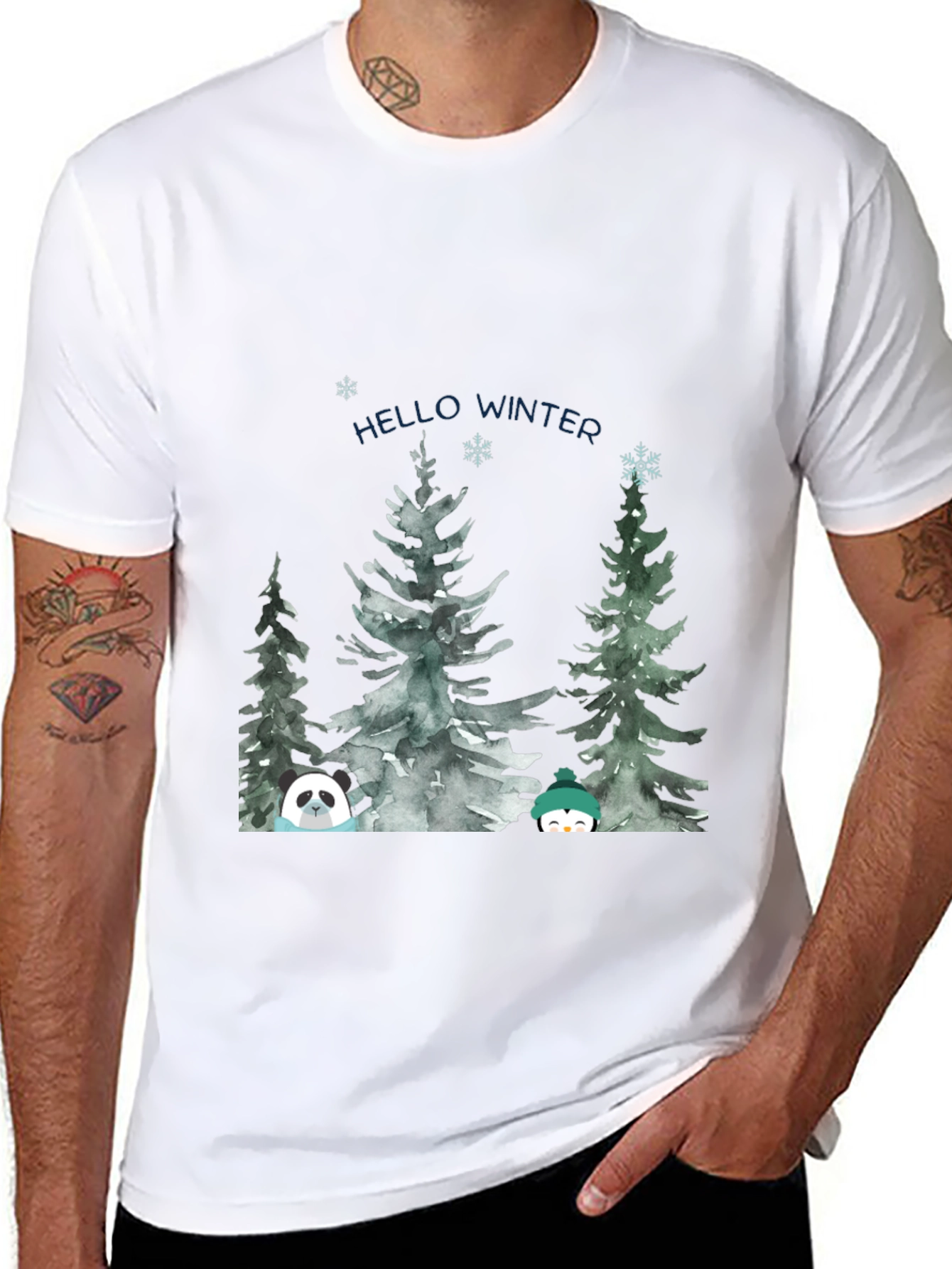 Hello Winter Graphic Tee