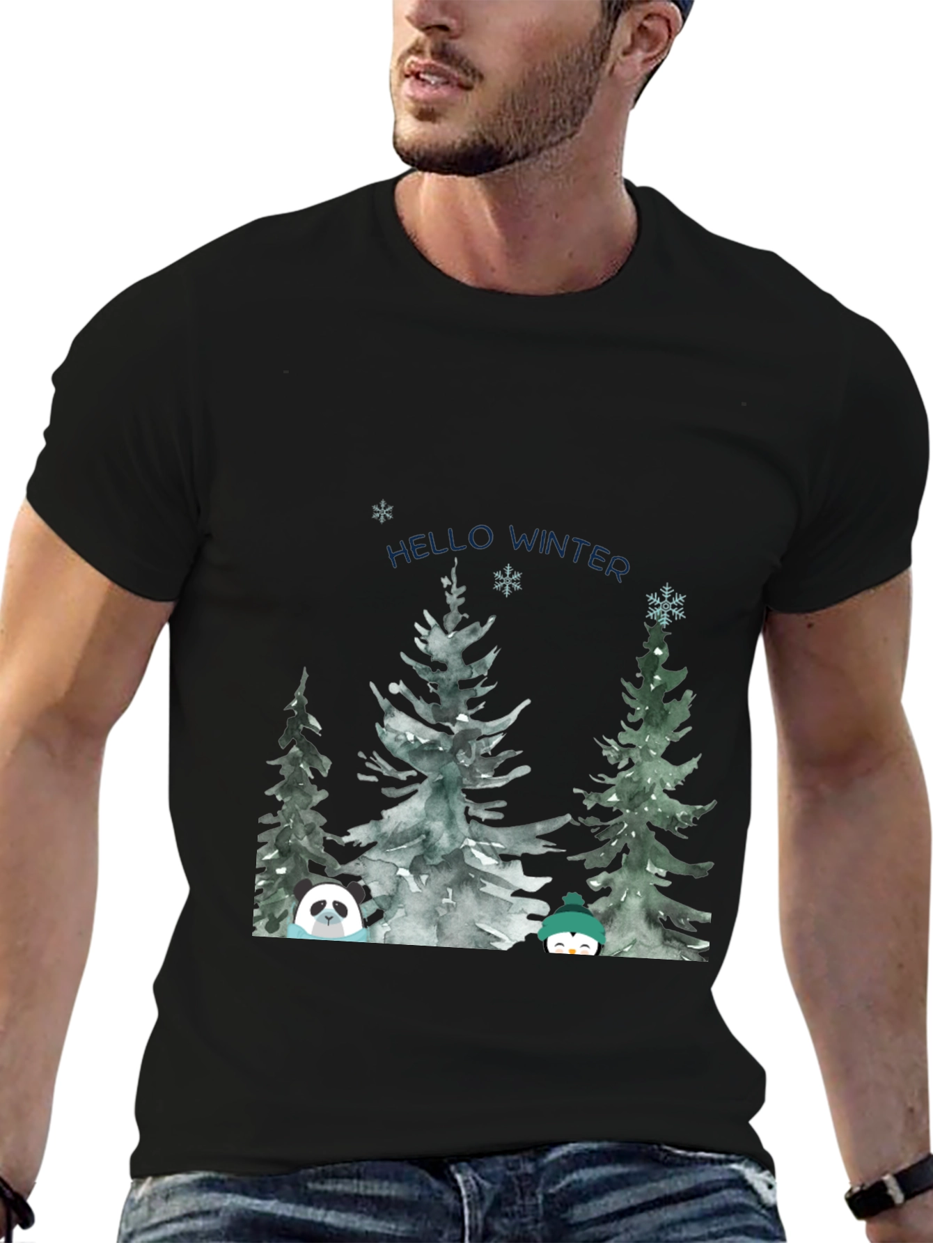Hello Winter Graphic Tee