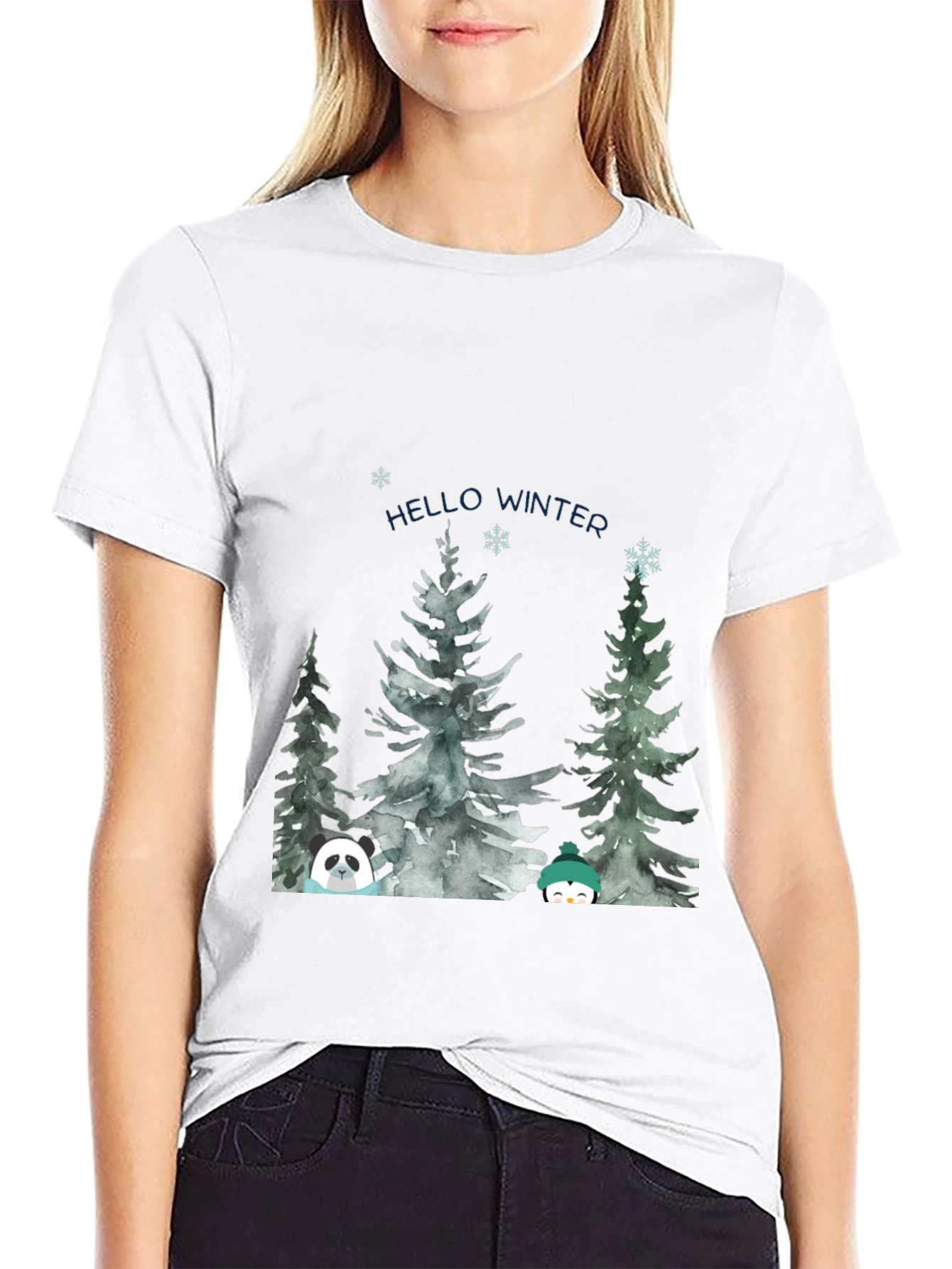 Hello Winter Graphic Tee