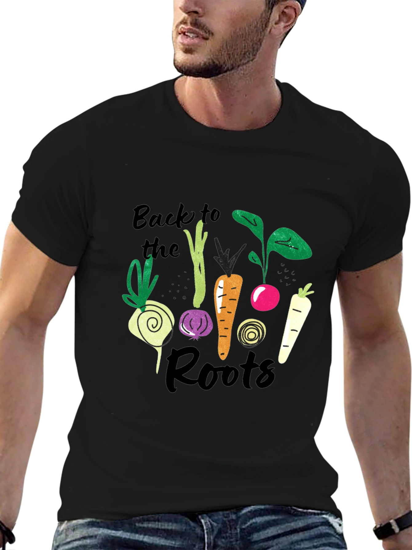 Back to the Roots Graphic T-Shirt