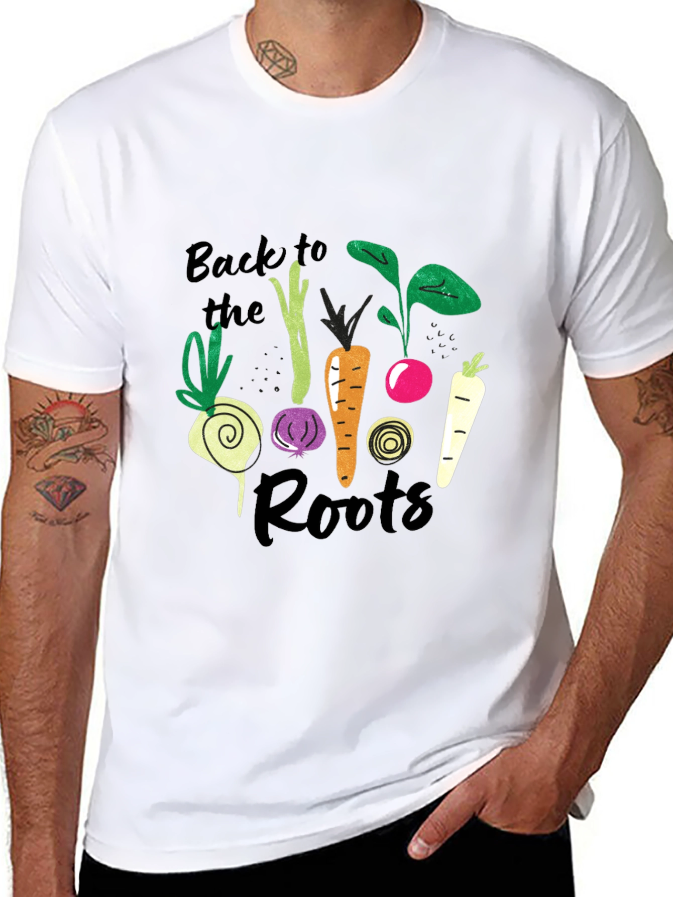 Back to the Roots Graphic T-Shirt