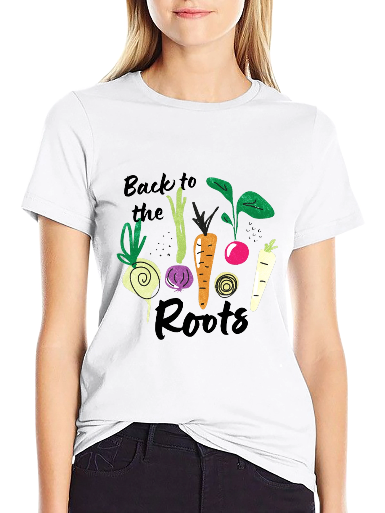 Back to the Roots Graphic T-Shirt
