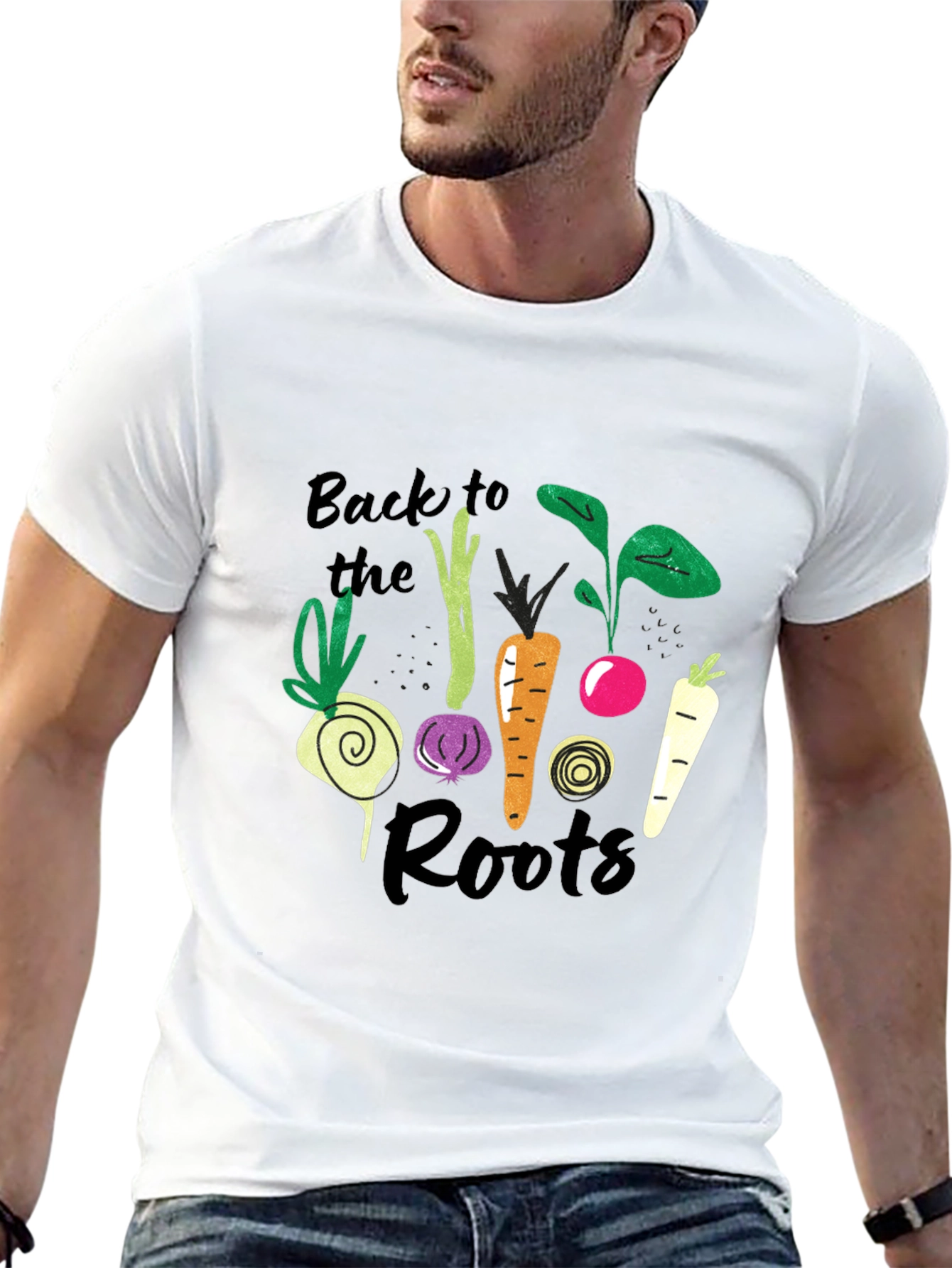 Back to the Roots Graphic T-Shirt