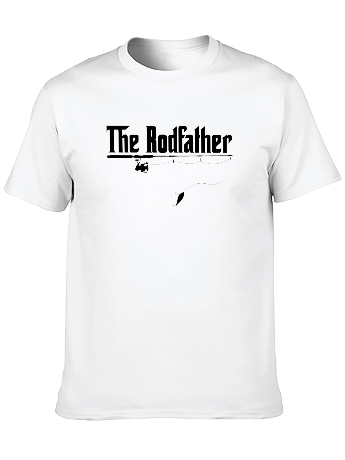 The Rodfather T-Shirt - Fishing Pun Tee