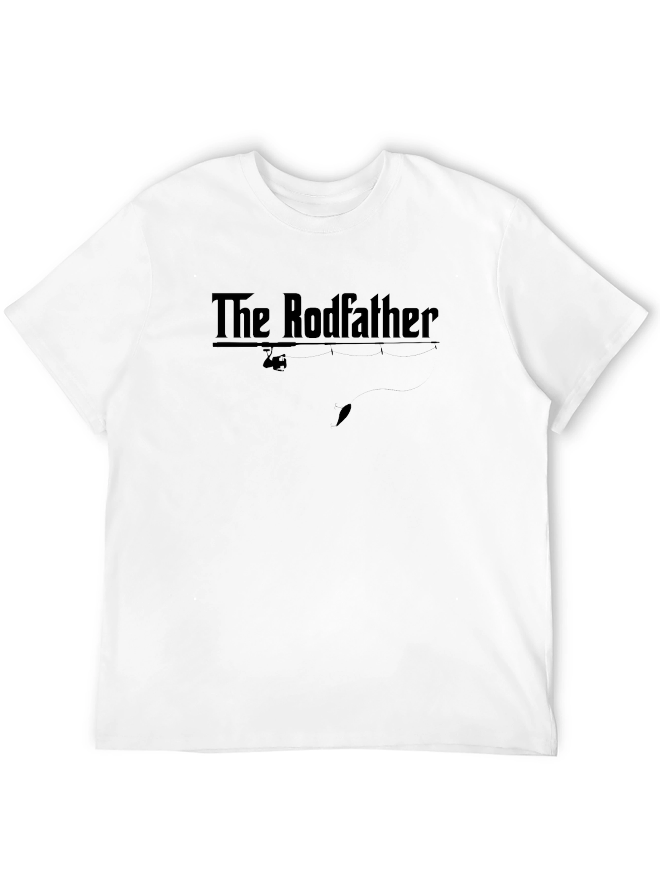 The Rodfather T-Shirt - Fishing Pun Tee