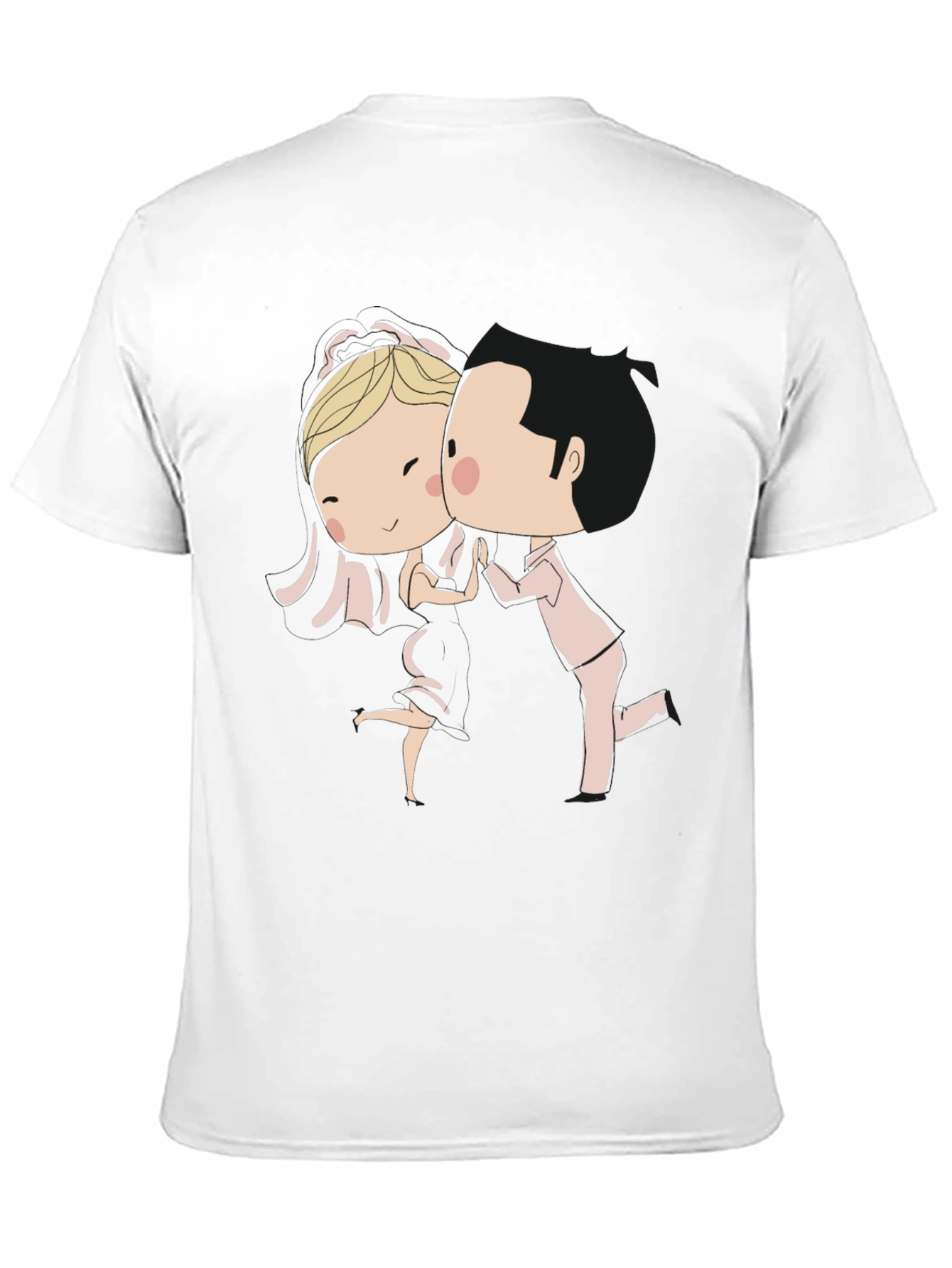 Cartoon Dance T-Shirt - Black Graphic Tee