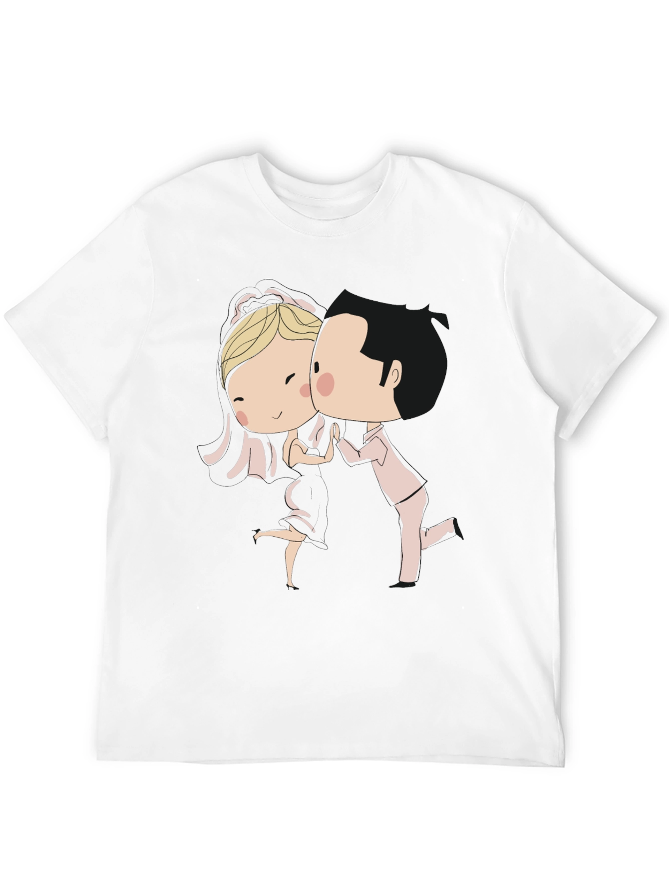 Cartoon Dance T-Shirt - Black Graphic Tee