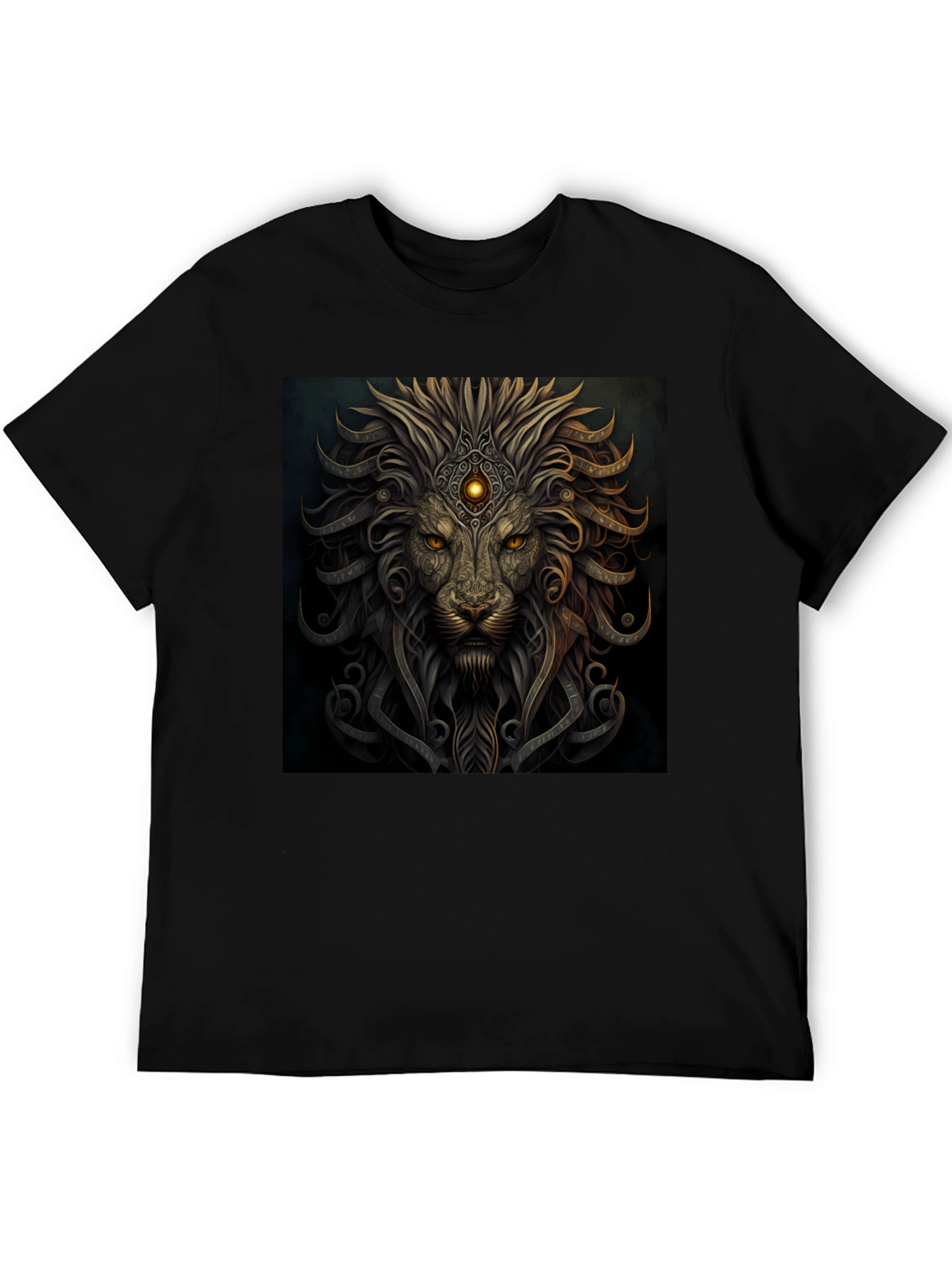Lion King Graphic Black T-Shirt