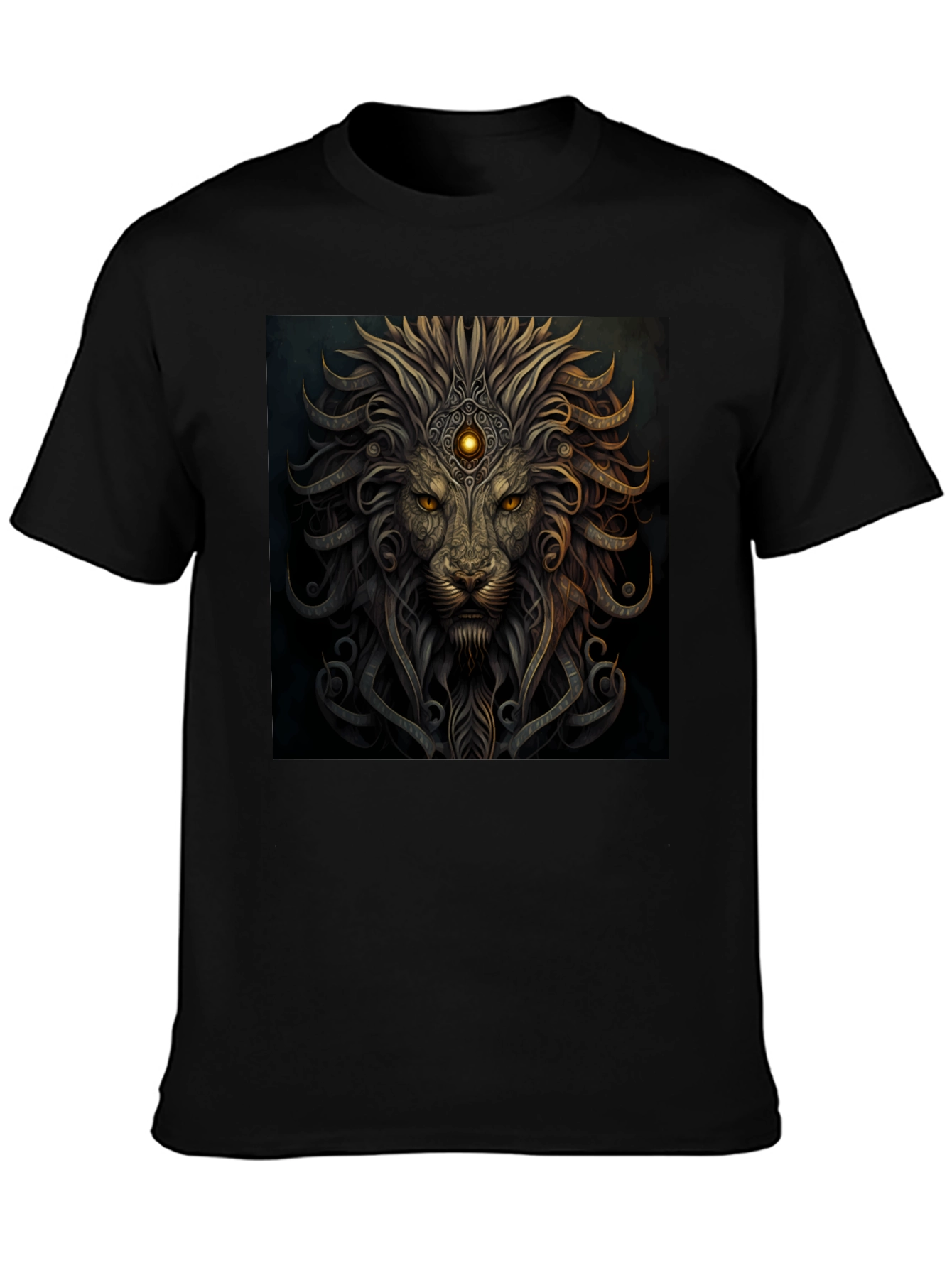 Lion King Graphic Black T-Shirt