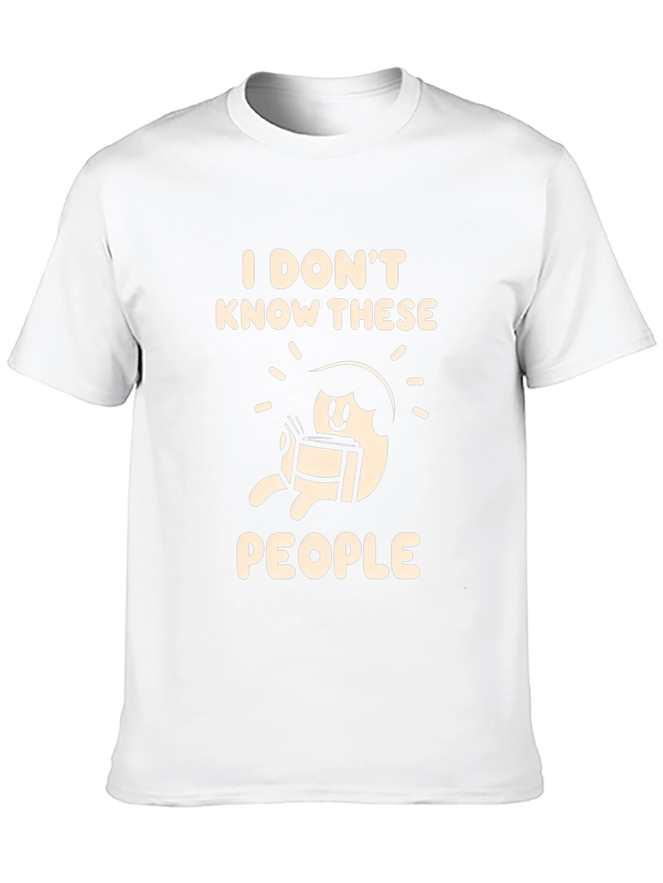 I Dont Know These People Graphic Tee