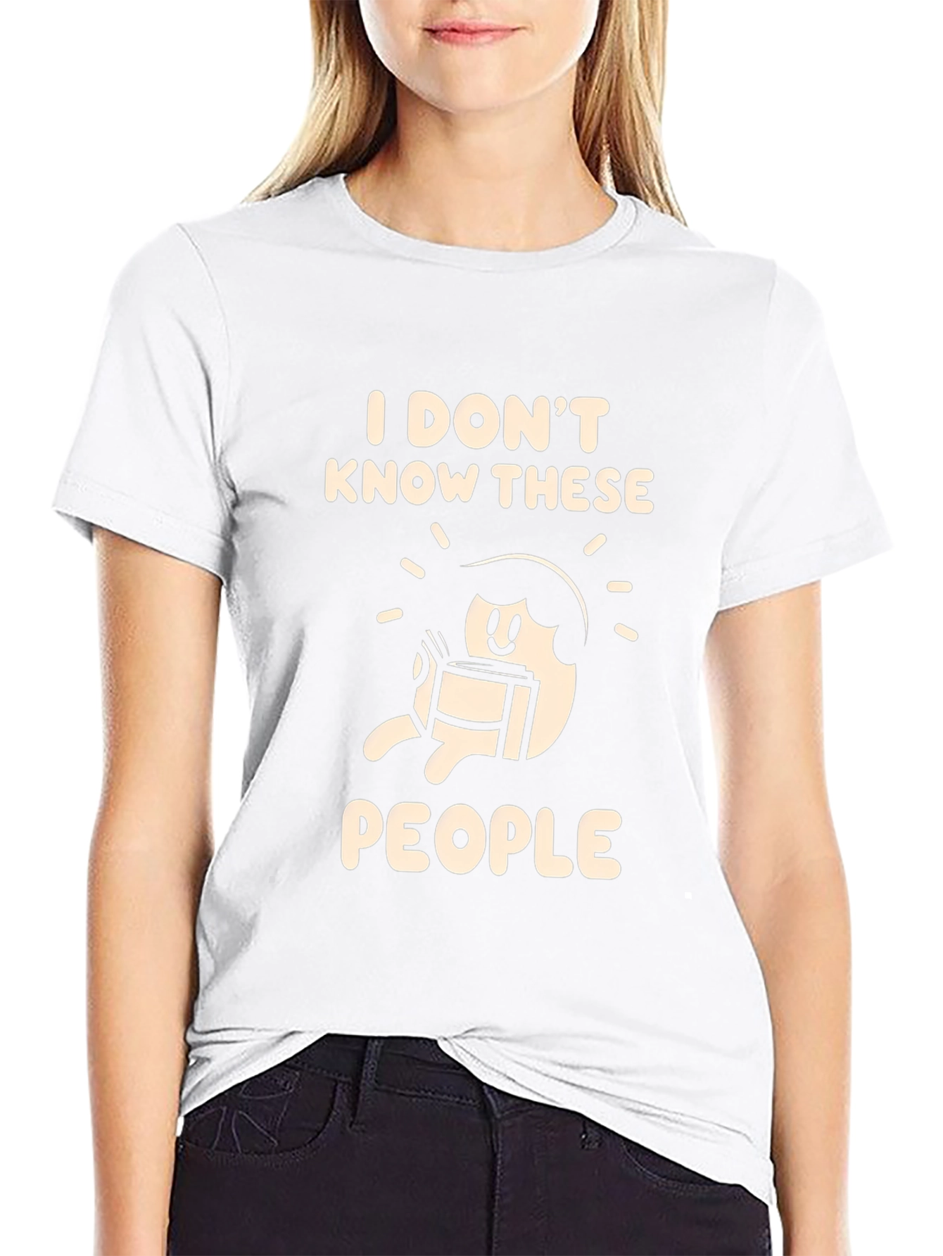 I Dont Know These People Graphic Tee