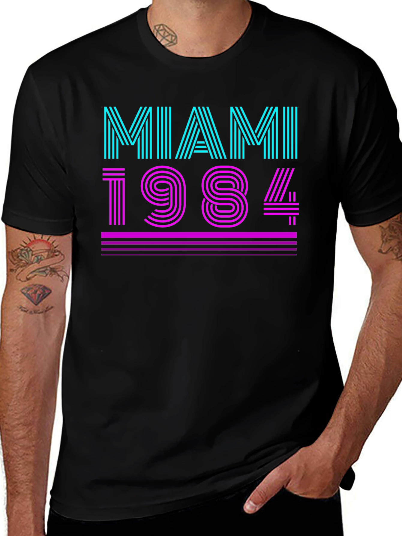 Miami 1984 T-Shirt - Retro Style