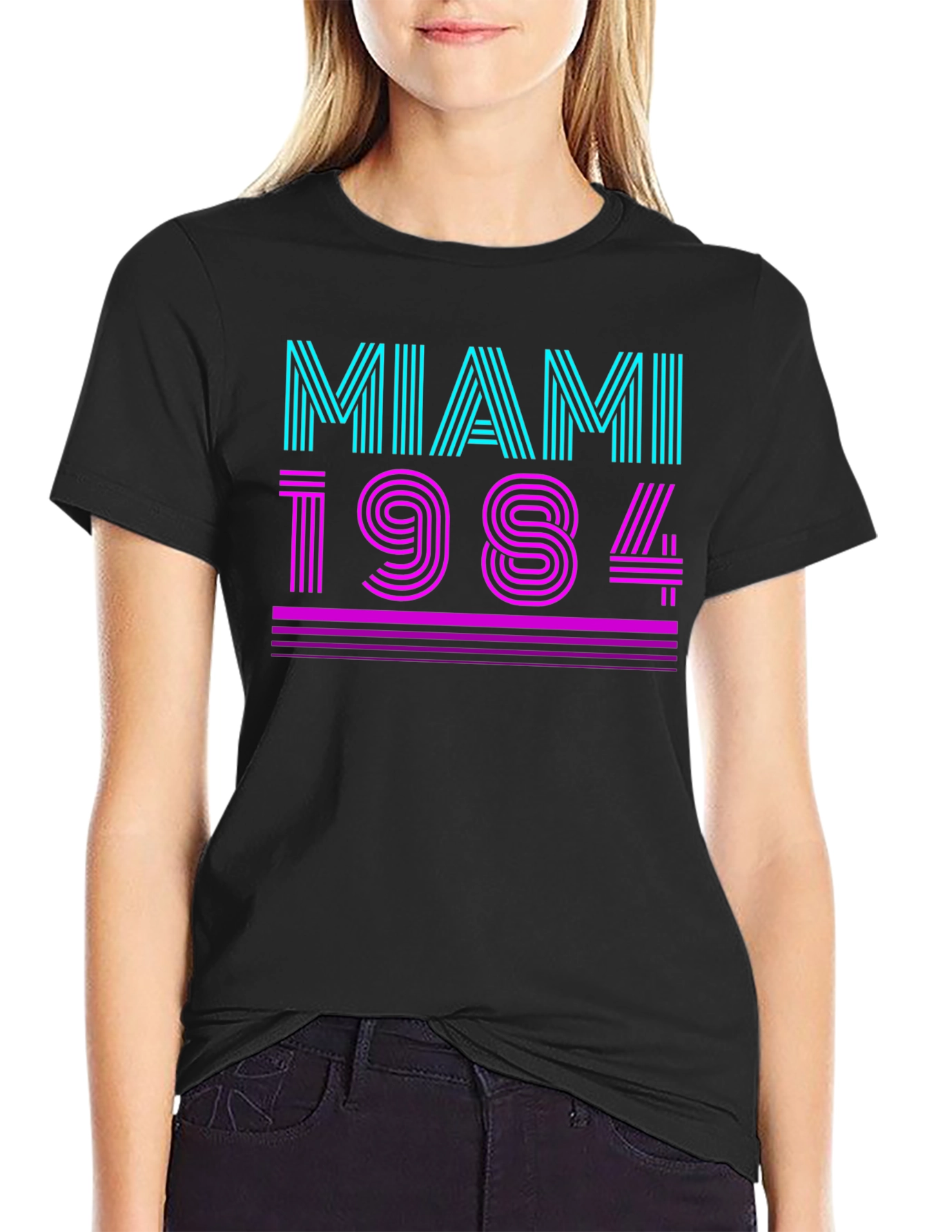 Miami 1984 T-Shirt - Retro Style