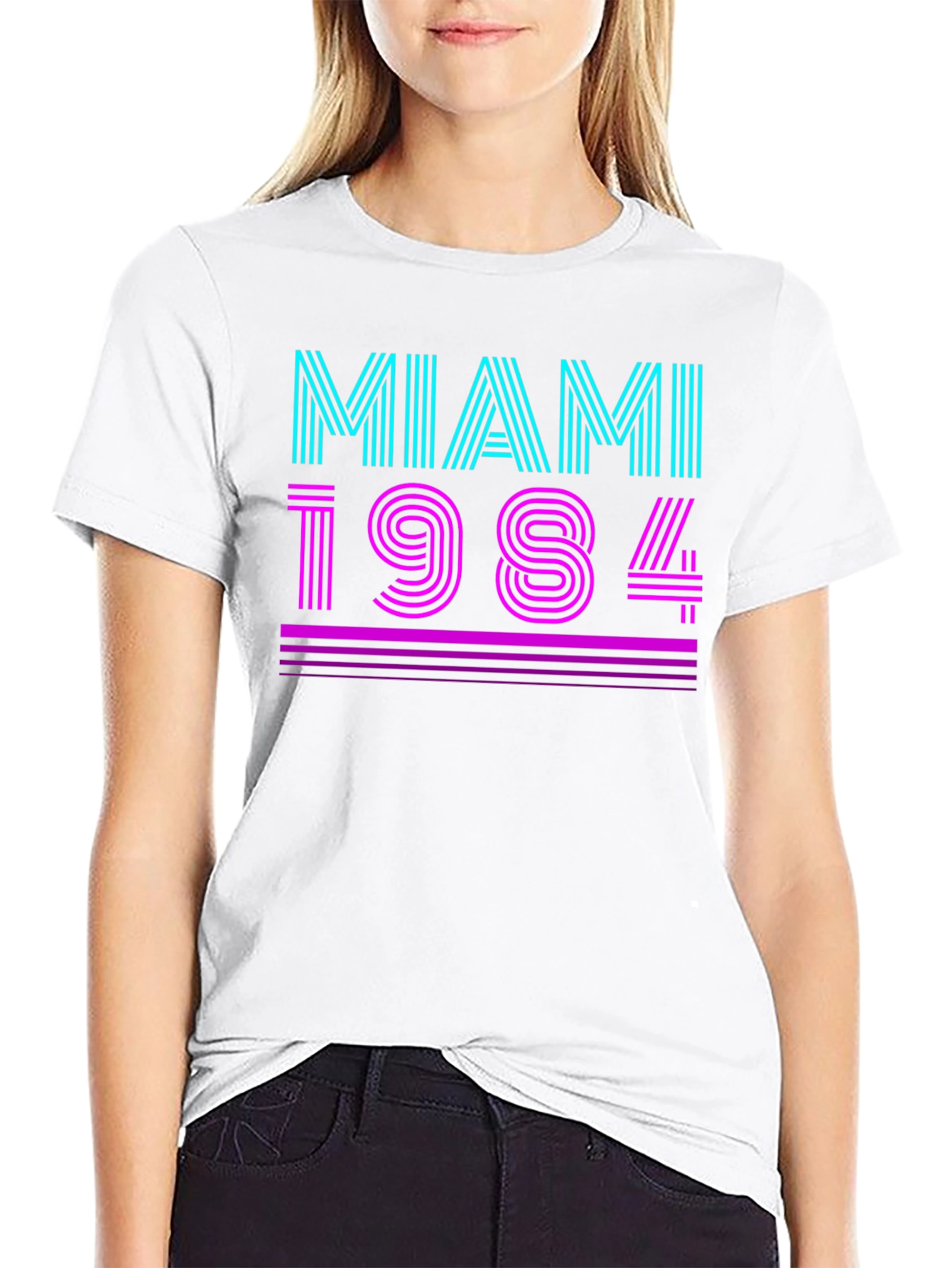 Miami 1984 T-Shirt - Retro Style