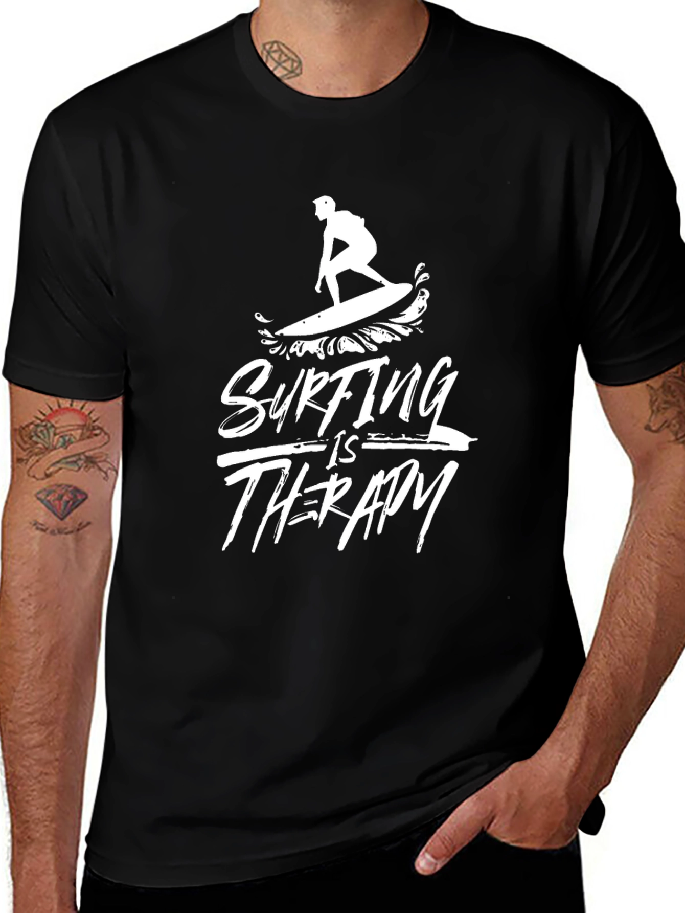 Surfing is Therapy T-Shirt