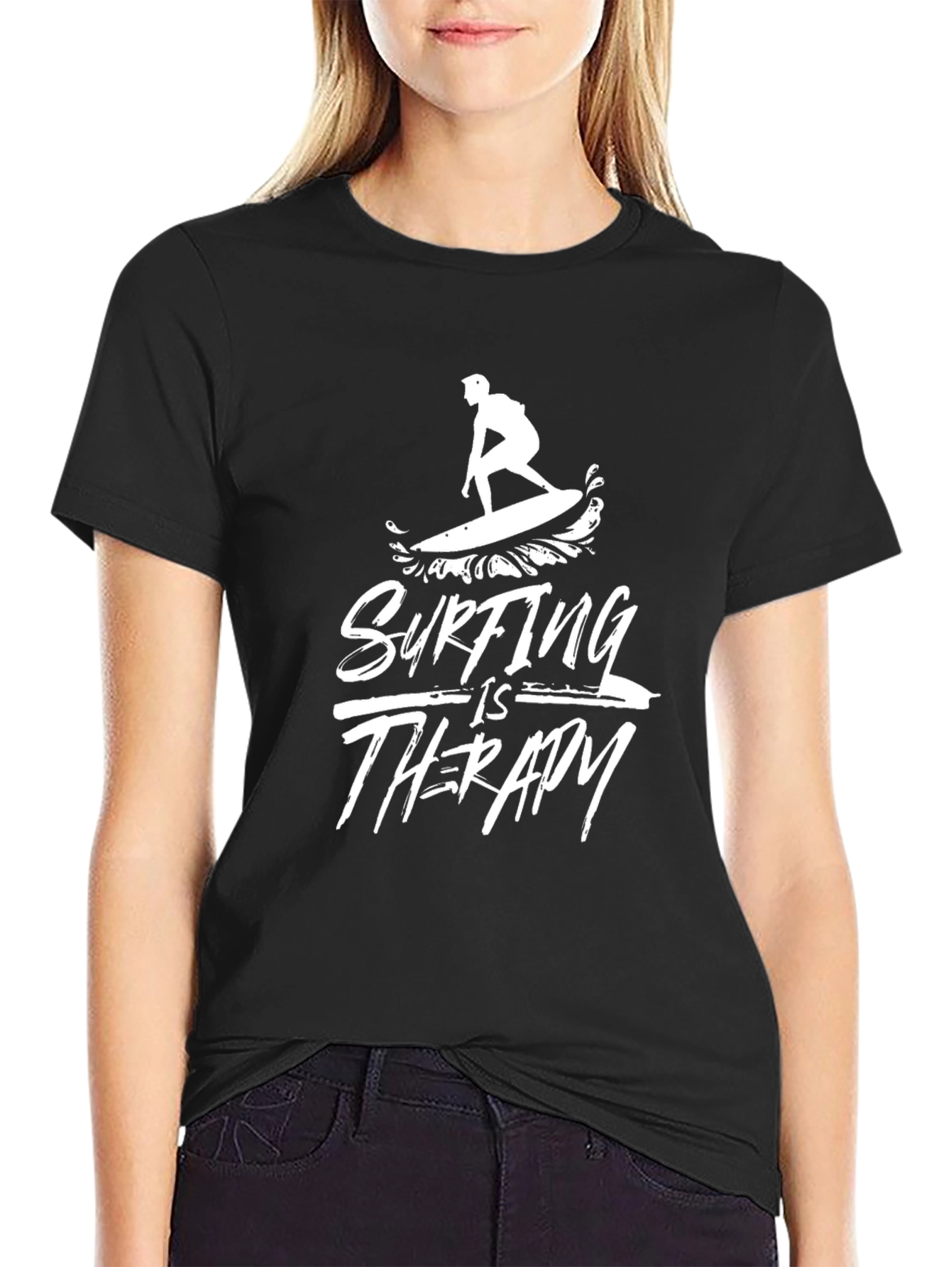 Surfing is Therapy T-Shirt