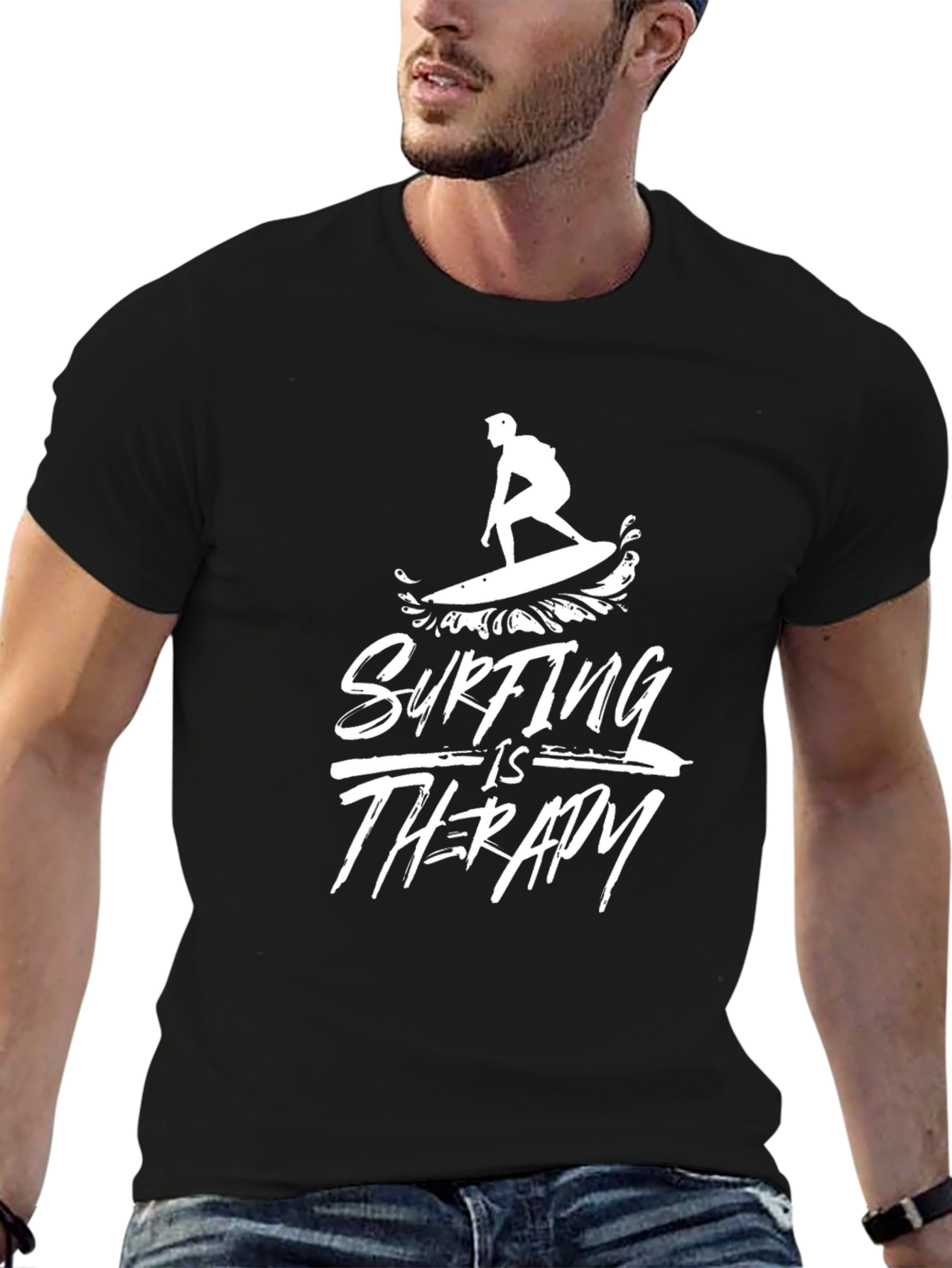 Surfing is Therapy T-Shirt