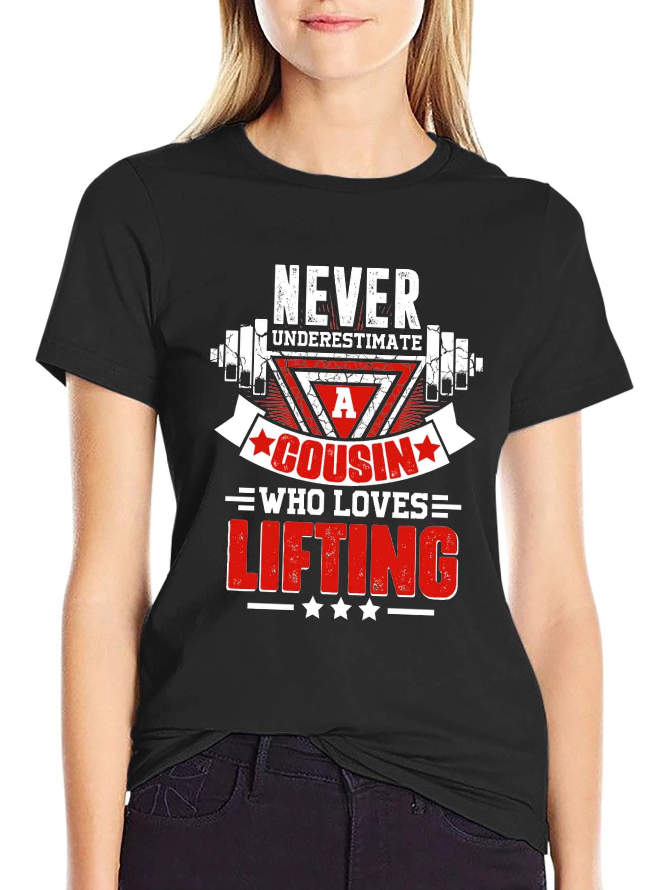 Never Underestimate A Cousin Who Loves Lifting T-Shirt