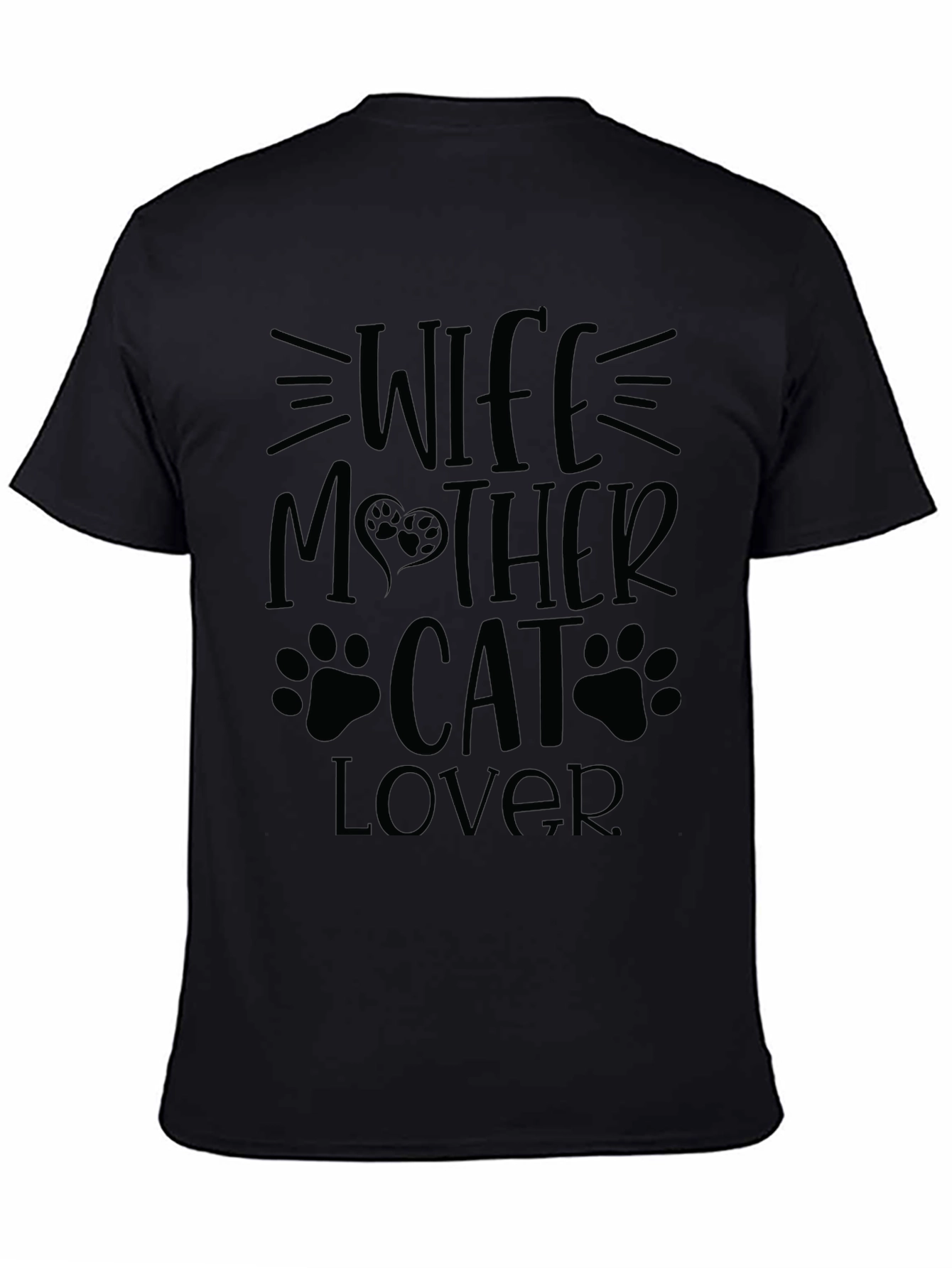 Wife Mother Cat Lover T-Shirt - Perfect Gift
