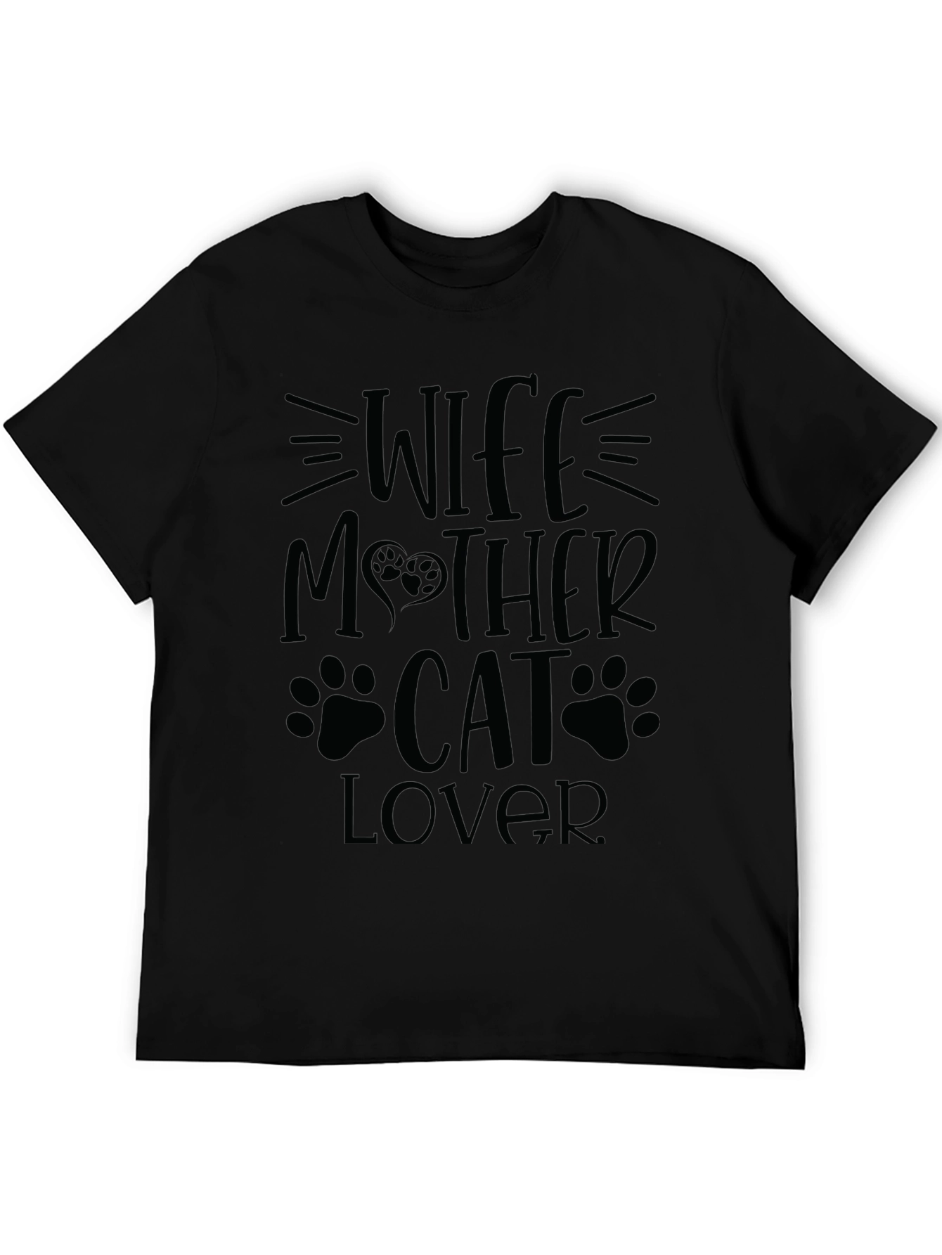Wife Mother Cat Lover T-Shirt - Perfect Gift