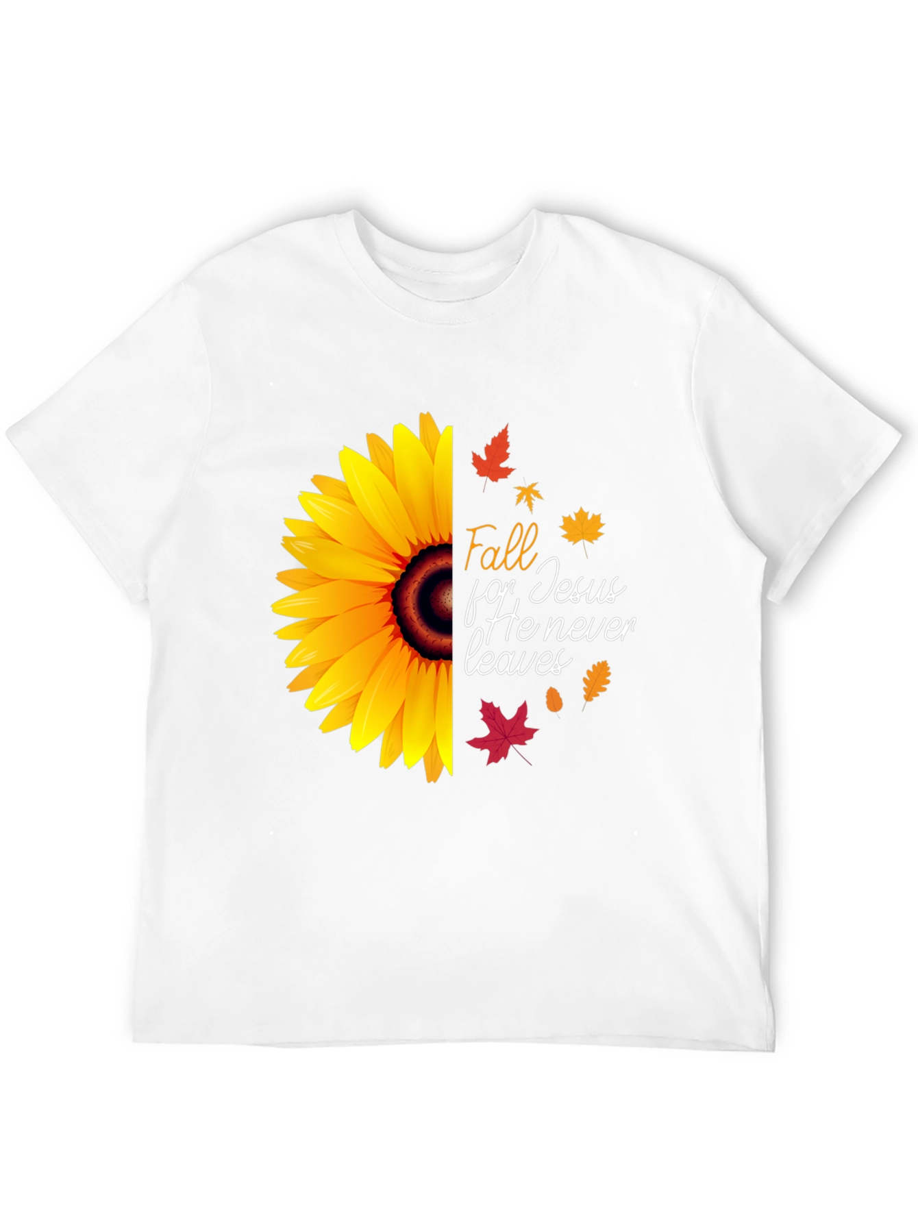 Fall for Jesus Sunflower Graphic Tee