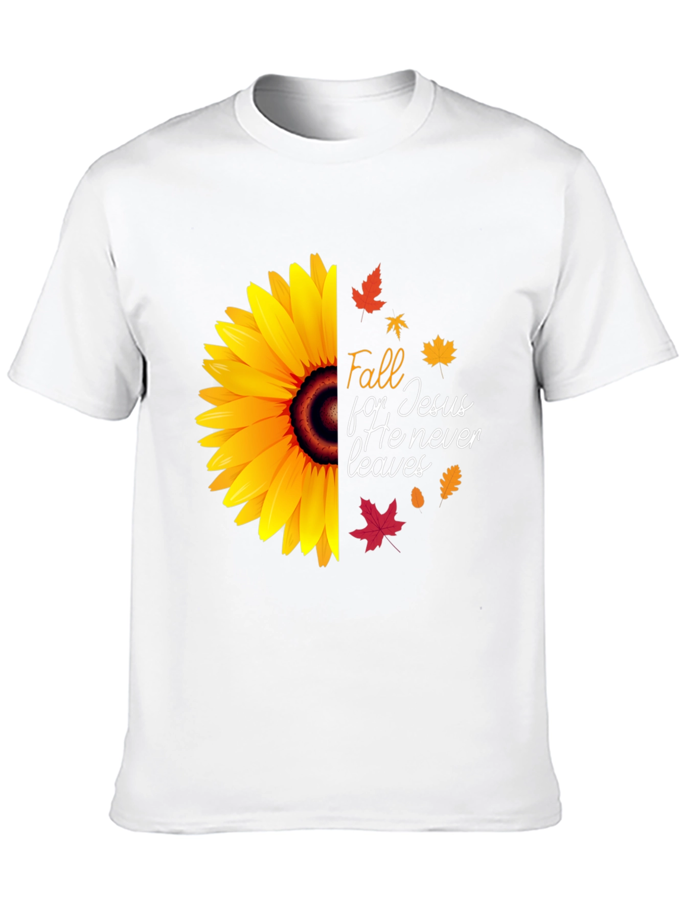 Fall for Jesus Sunflower Graphic Tee
