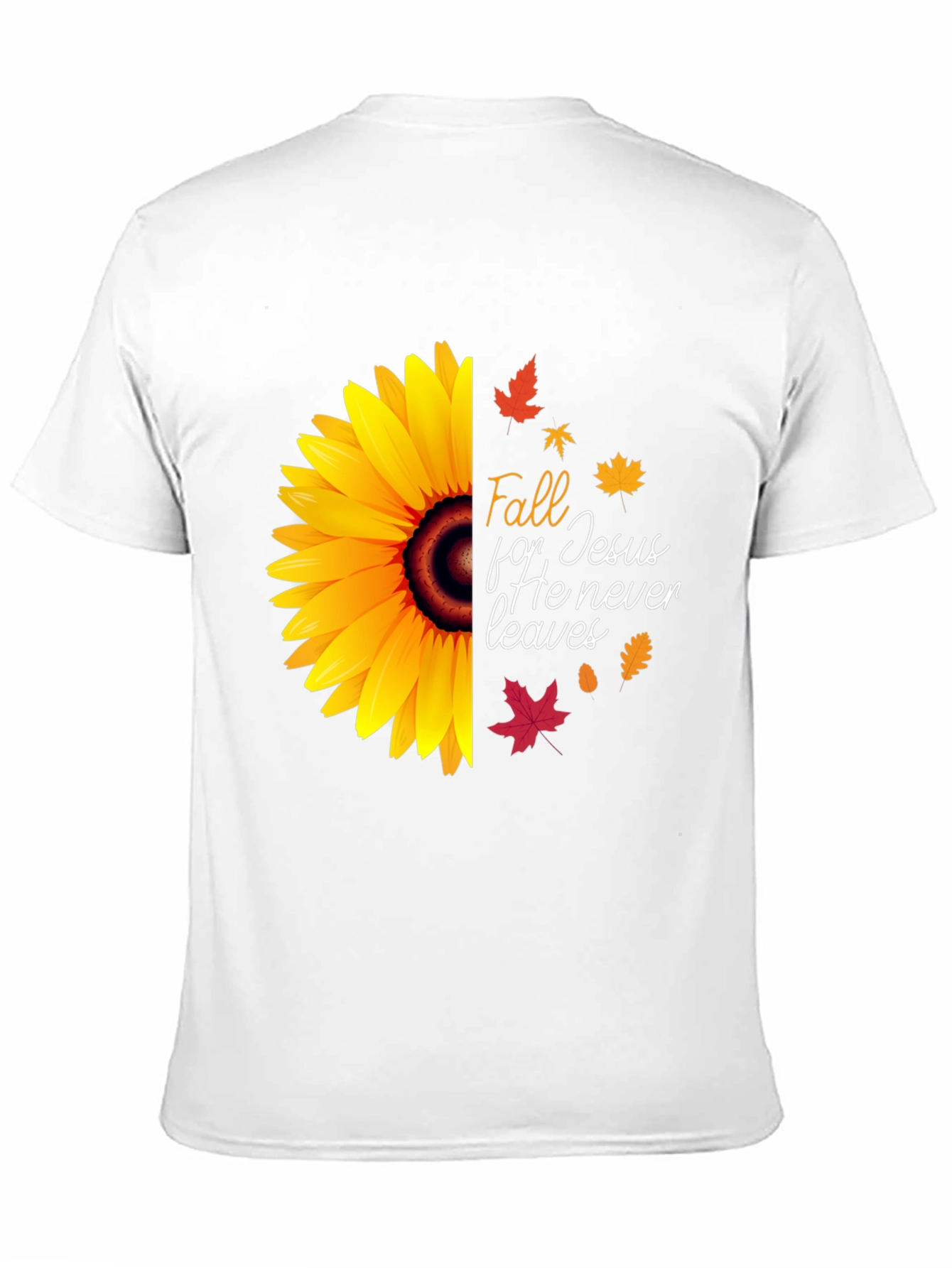 Fall for Jesus Sunflower Graphic Tee